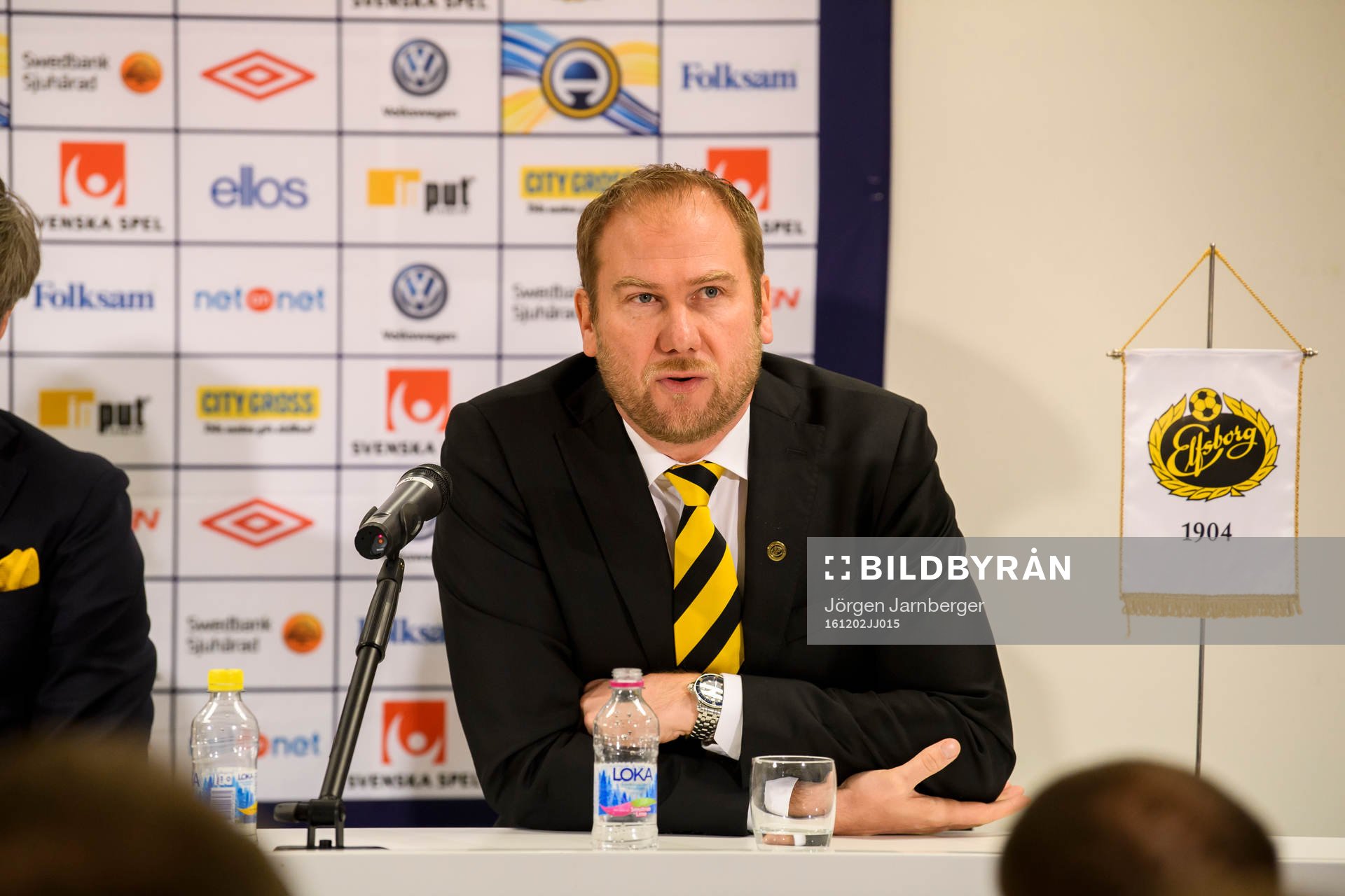 Elfsborgs manager Magnus Haglund