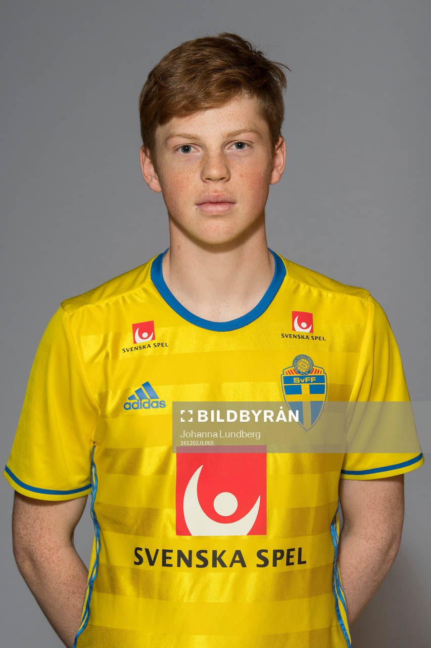 Jesper Sandberg Hesselgren i P16/00-landslaget
