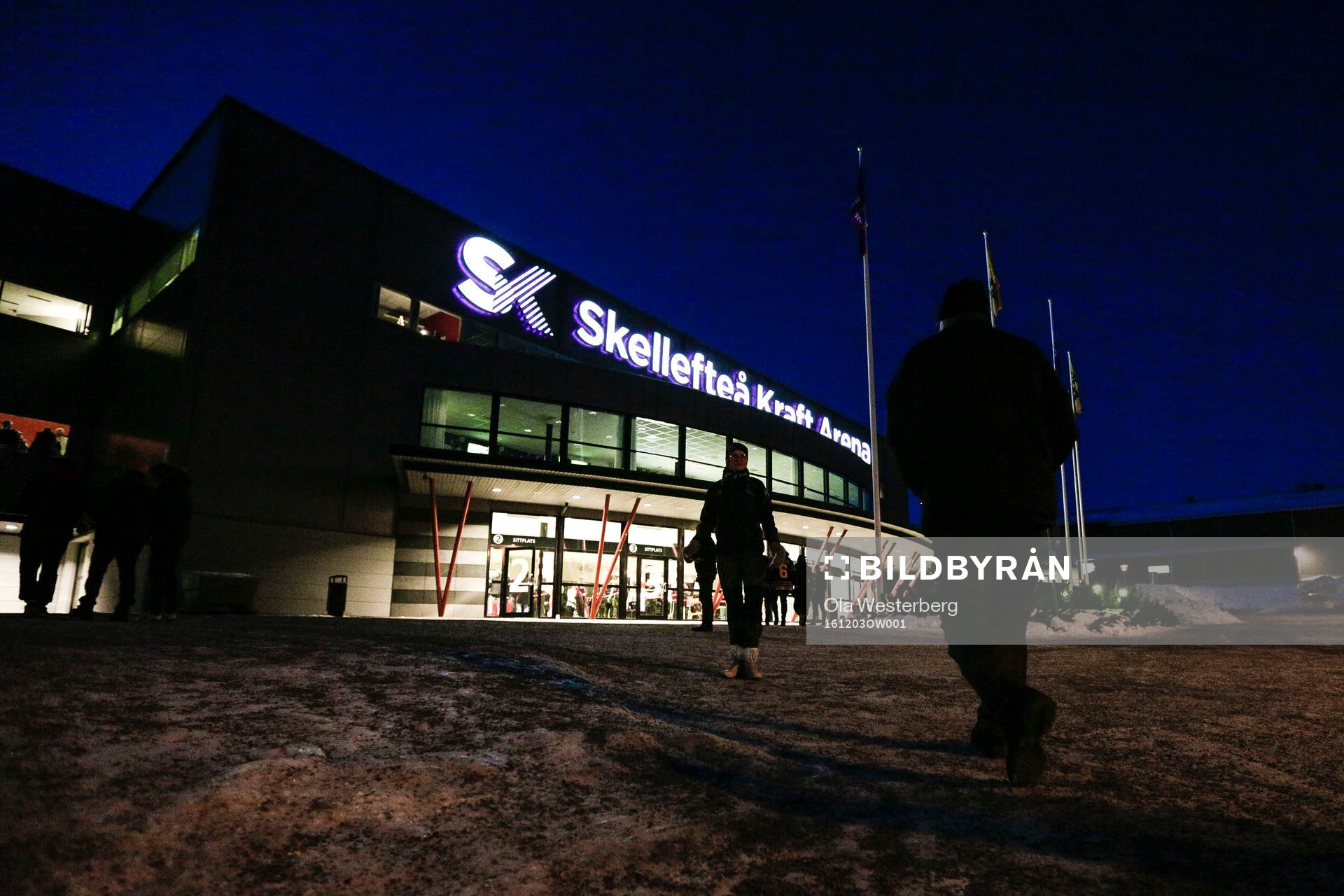 Skellefteå Kraft Arena exteriört