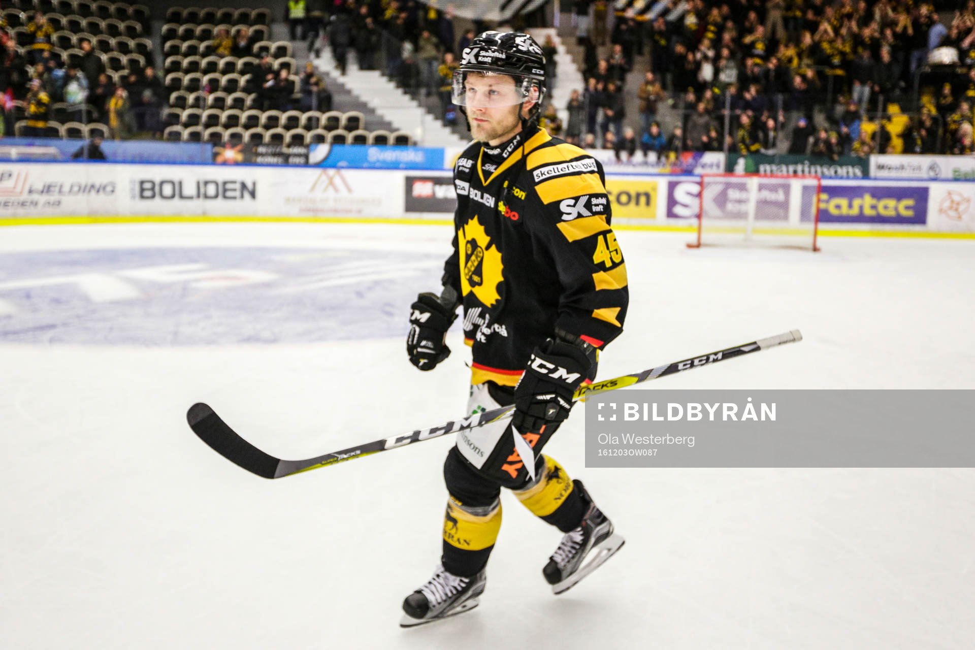 Skellefteås Oscar Möller jublar