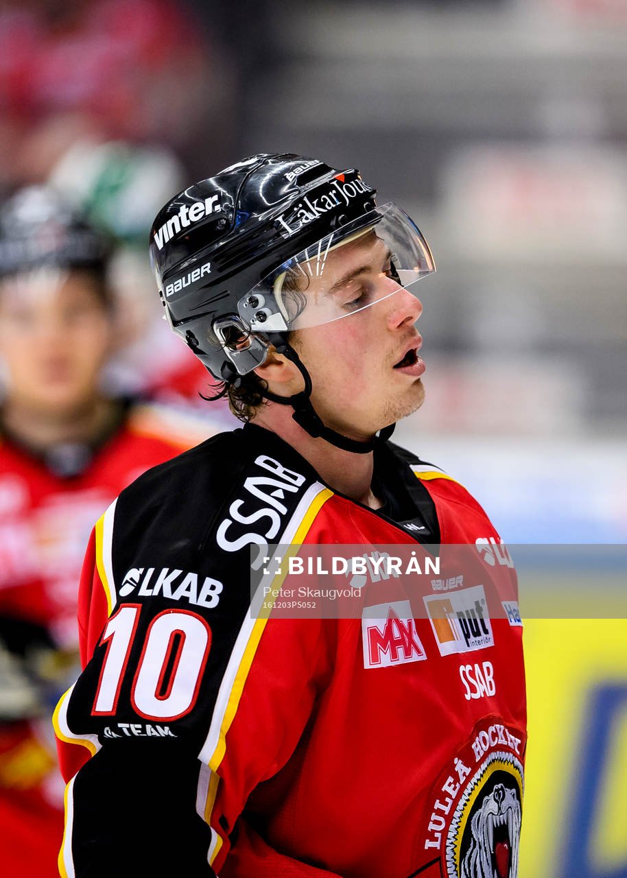Luleås Tim Kennedy deppar