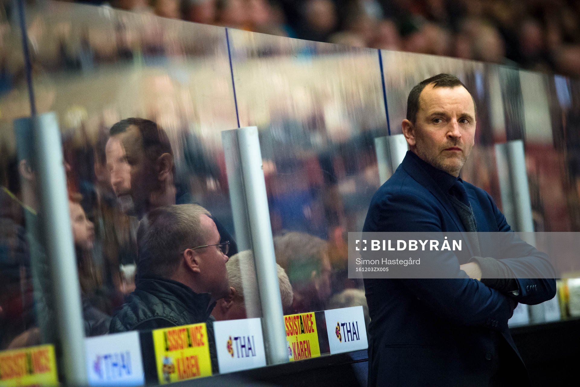 Brynäs tränare Thomas Berglund