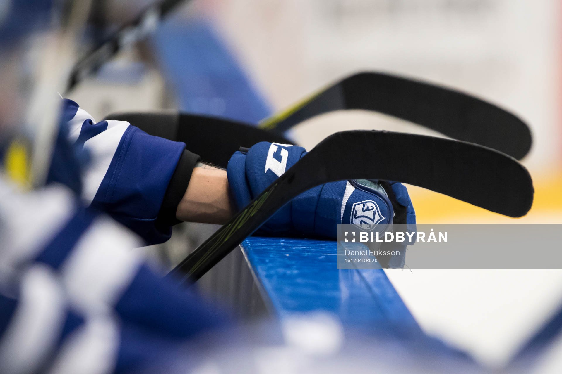 Leksands handske i ishockeymatchen i SHL mellan Leksand och