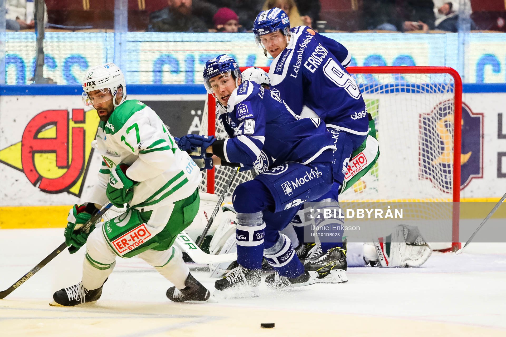 Rögles Taylor Matson, Tobias Forsberg och Lukas Ericsson