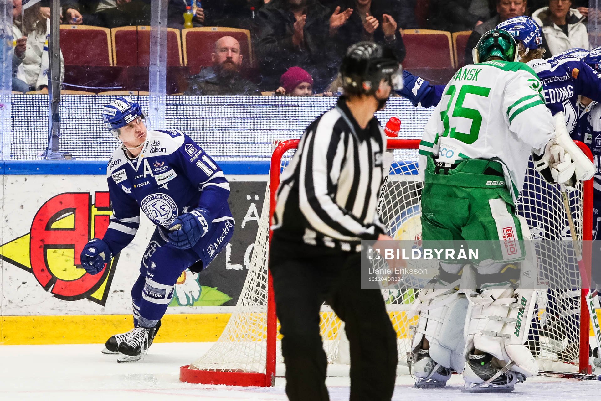 Leksands Martin Karlsson jublar