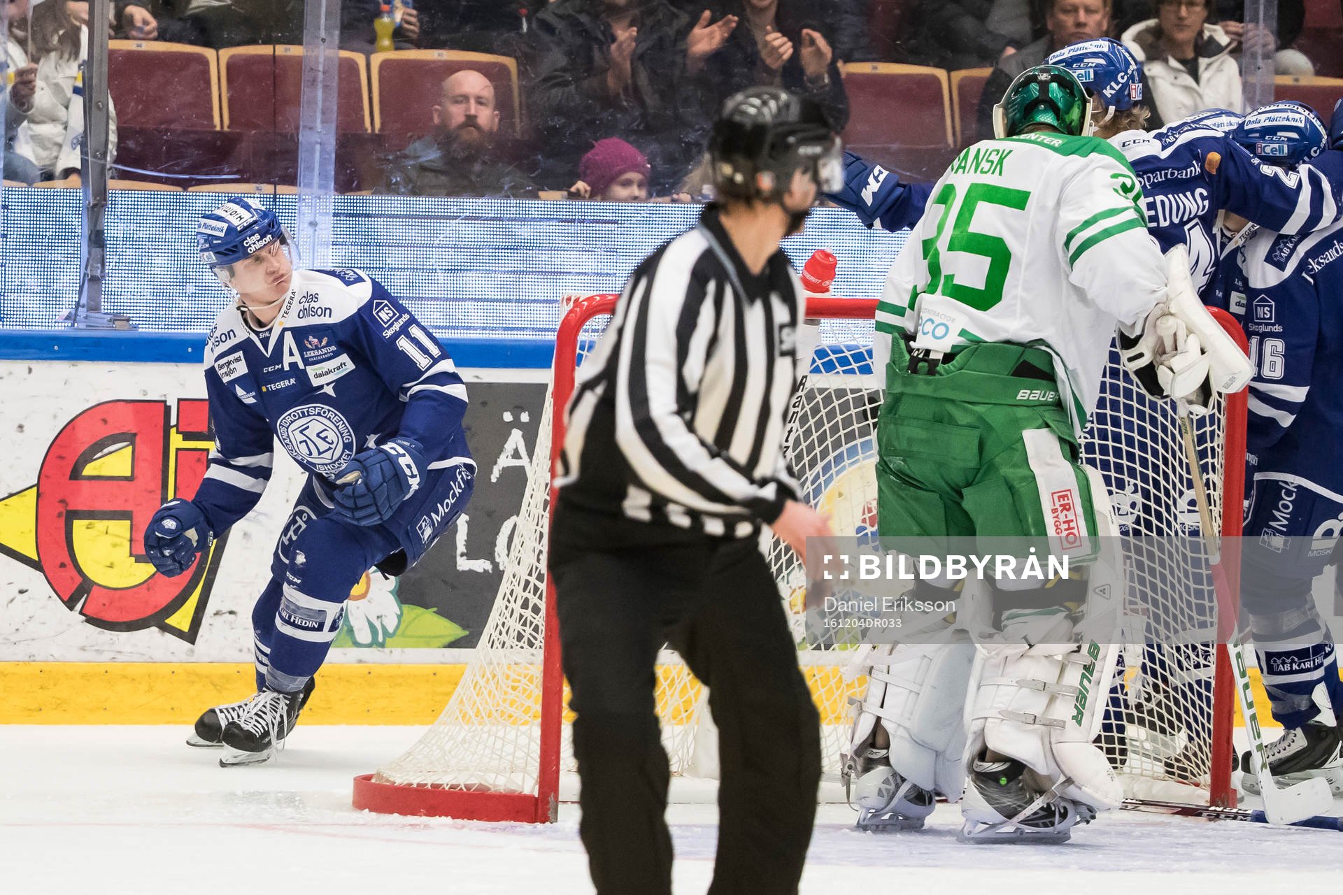 Leksands Martin Karlsson jublar
