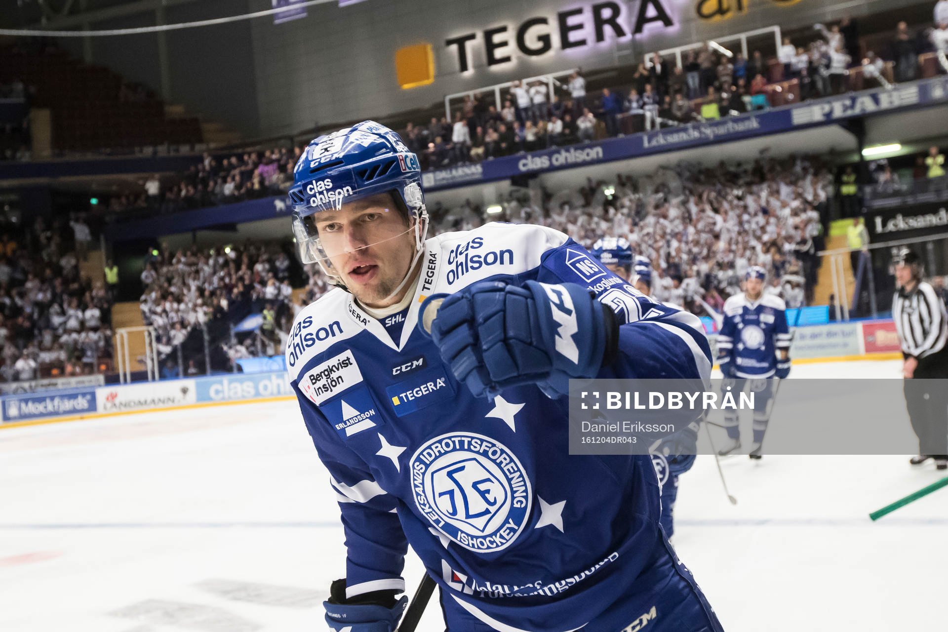 Leksands Eric Castonguay jublar