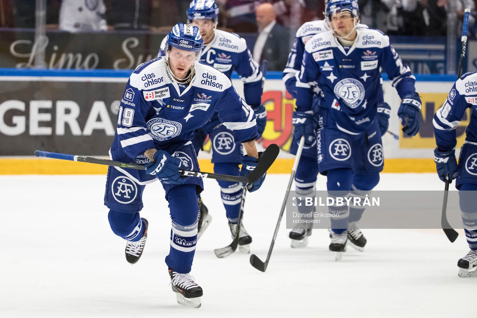 Leksands Alexander Ytterell jublar