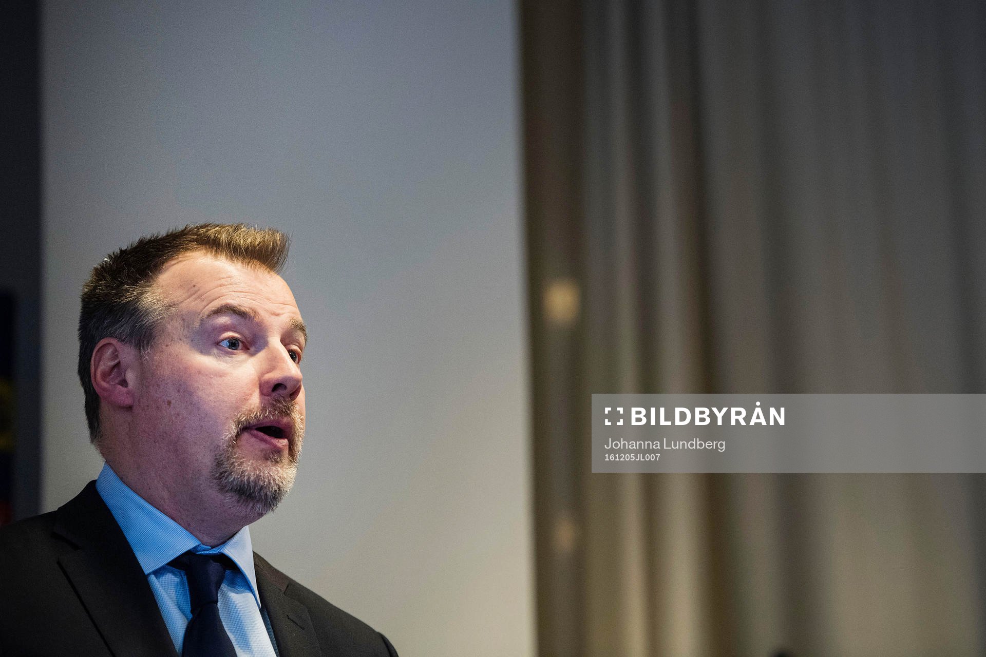 Förbundskapten Rikard Grönborg presenterar truppen till