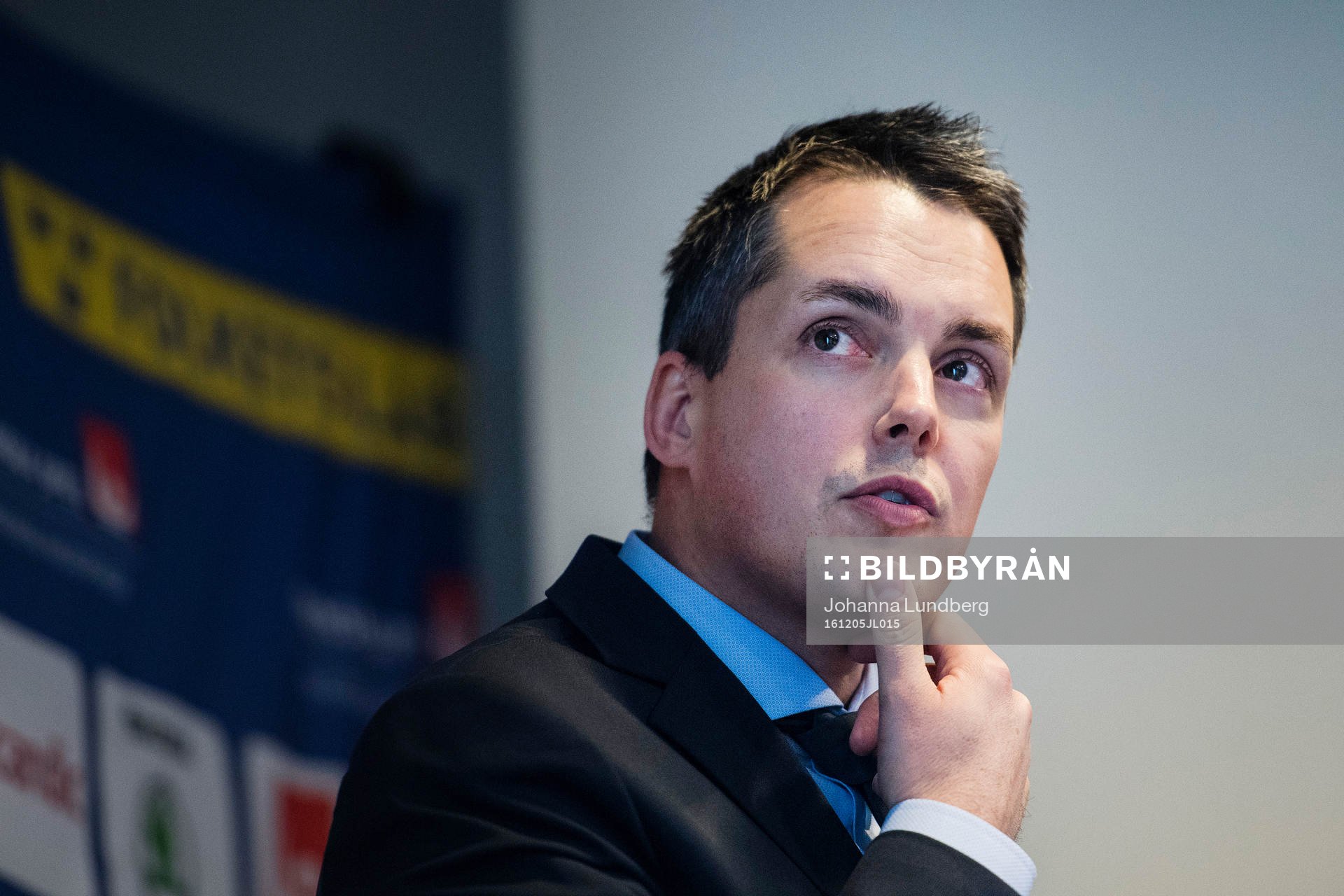 Förbundskapten Tomas Montén presenterar truppen till JVM