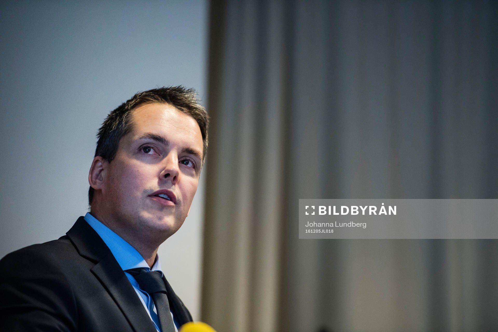 Förbundskapten Tomas Montén presenterar truppen till JVM