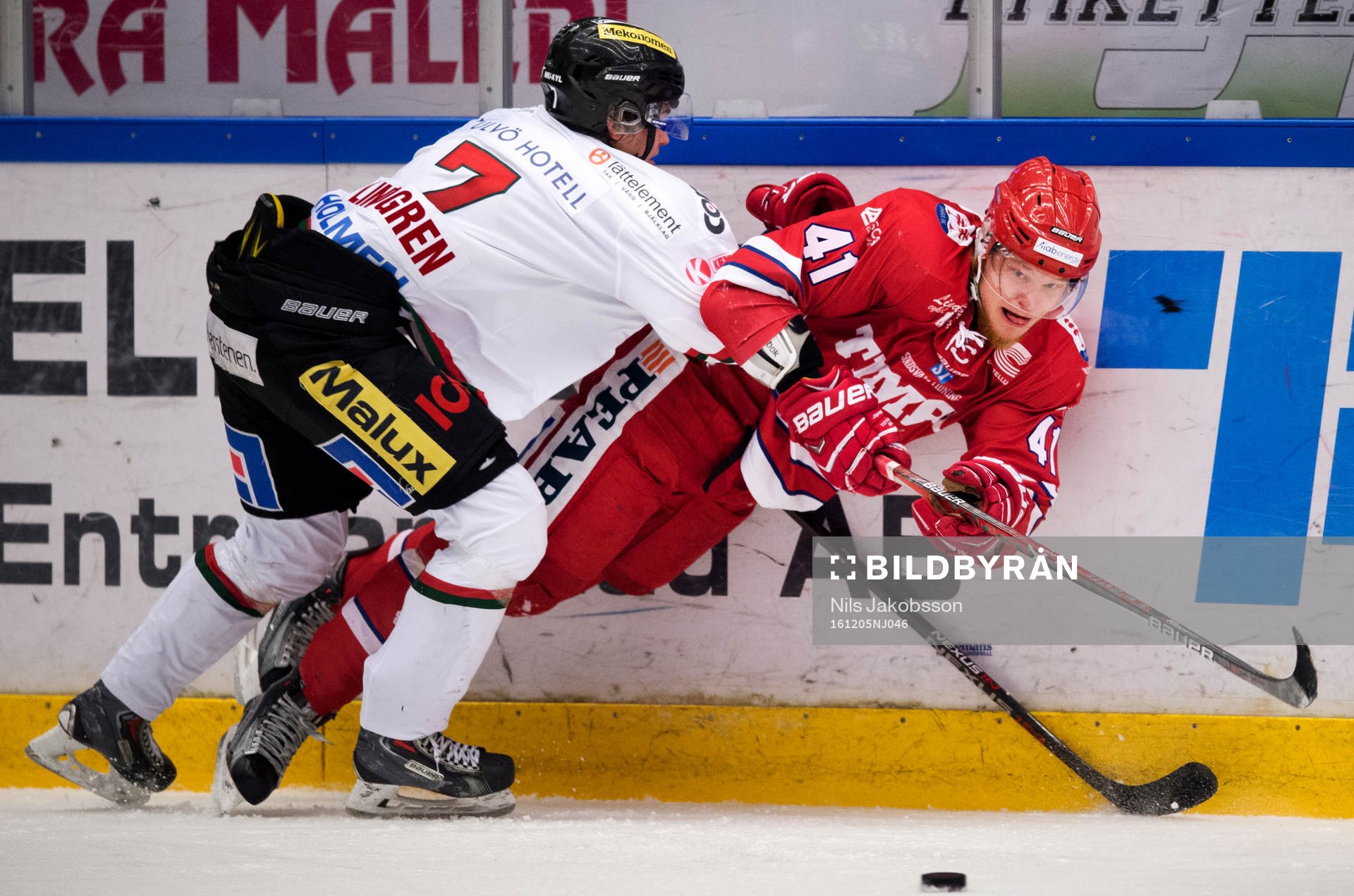 Modos Jesper Lindgren och Timrås Ludvig Nilsson