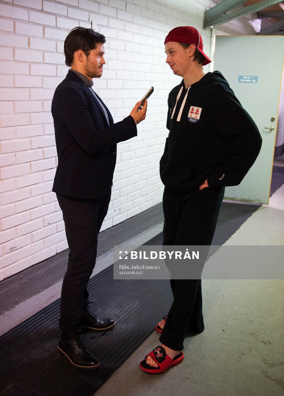 Oscar Lundh, Sundsvalls Tidning Mittmedia, intervjuar