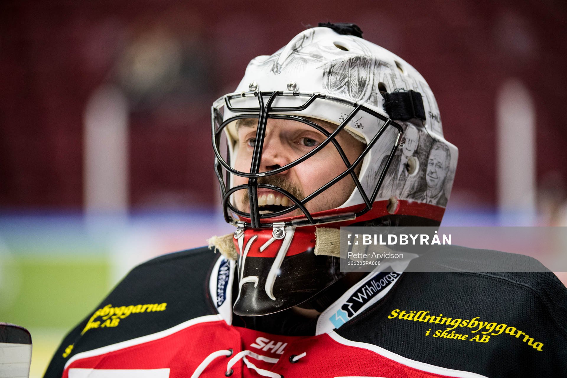 Malmö Redhawks målvakt Cristopher Nihlstorp