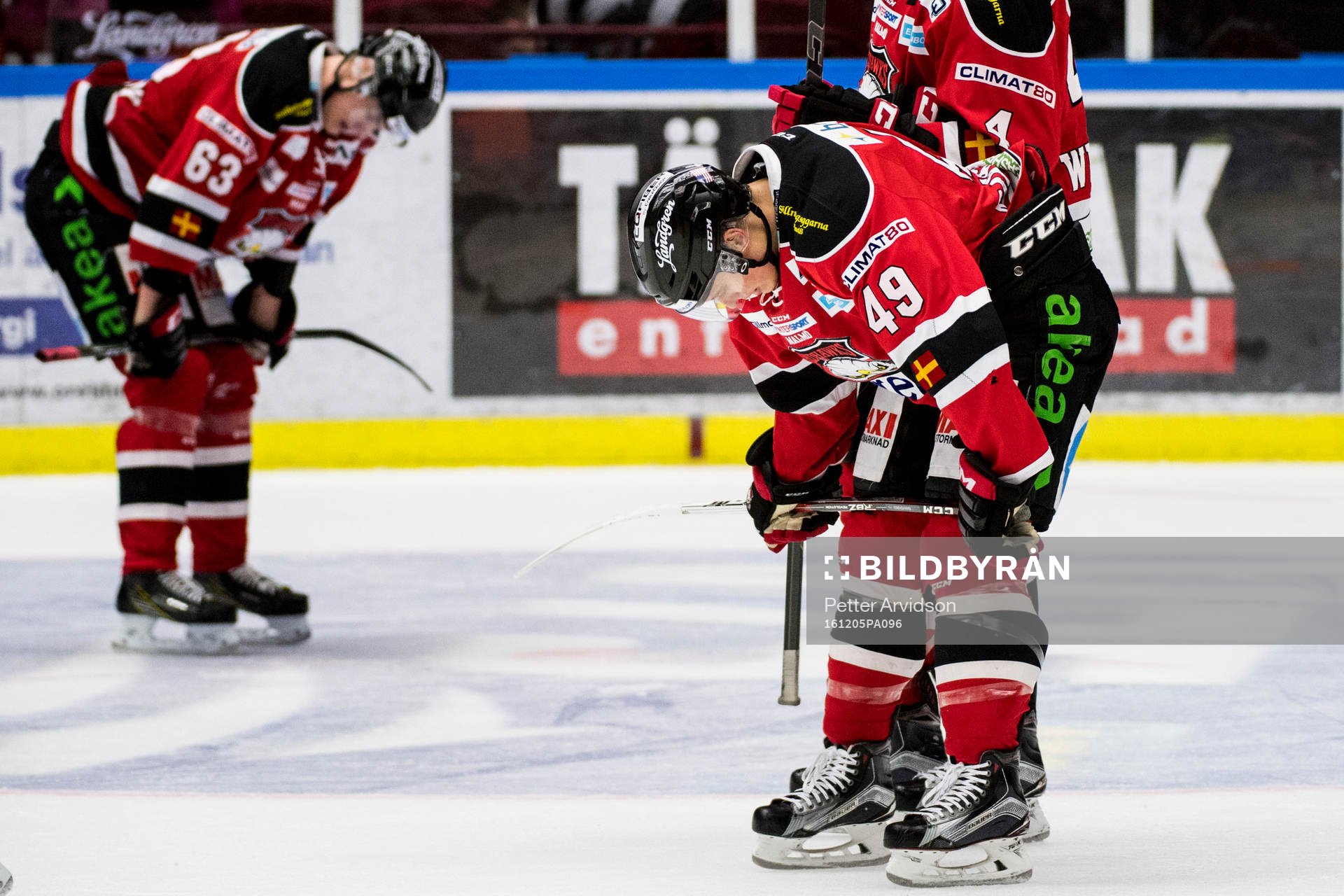 Malmö Redhawks Rhett Rakhshani och Fredrik Händemark