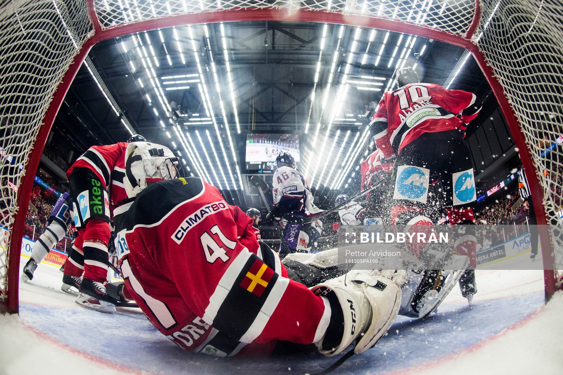 Malmö Redhawks målvakt Cristopher Nihlstorp