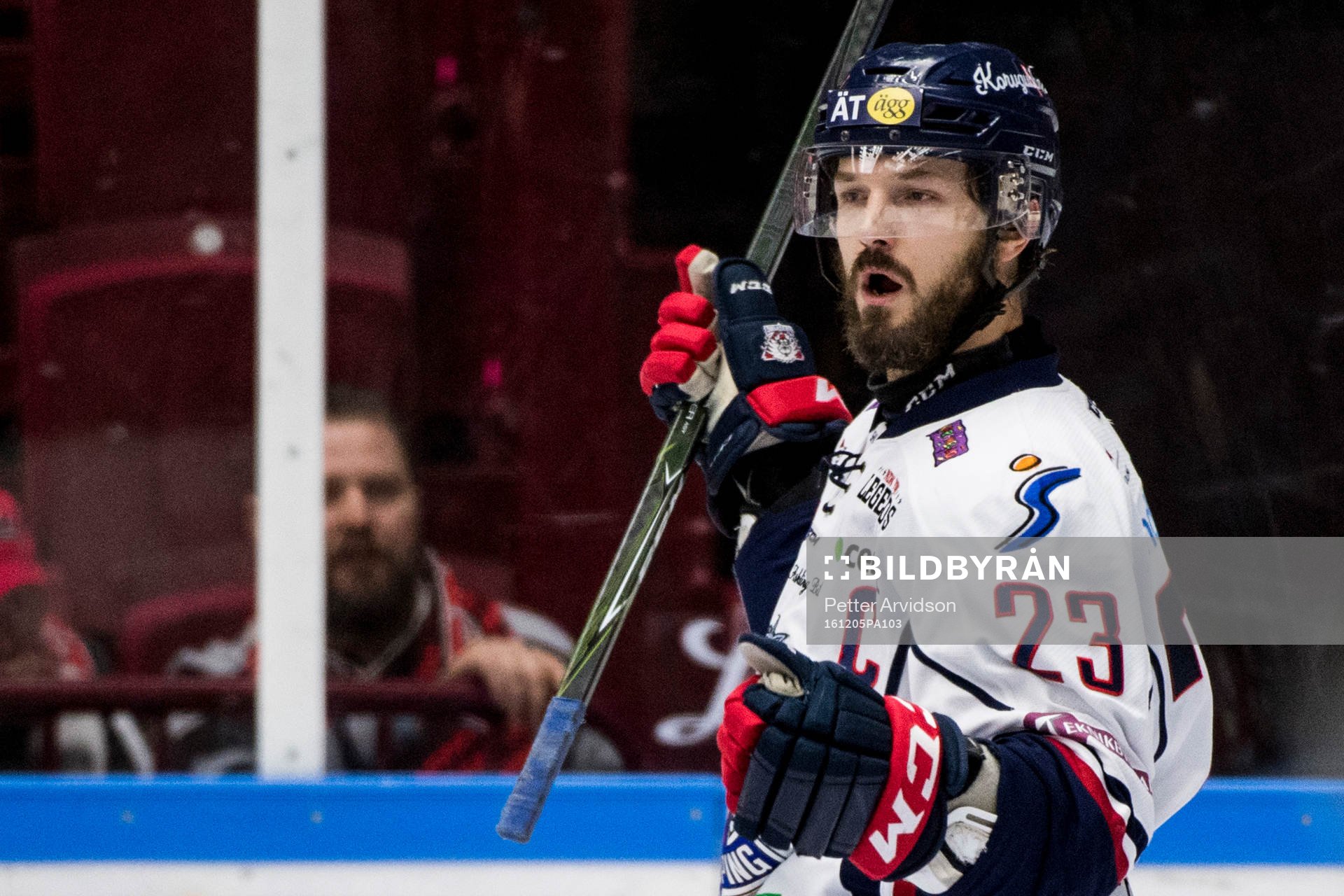 Linköpings Niklas Persson jublar
