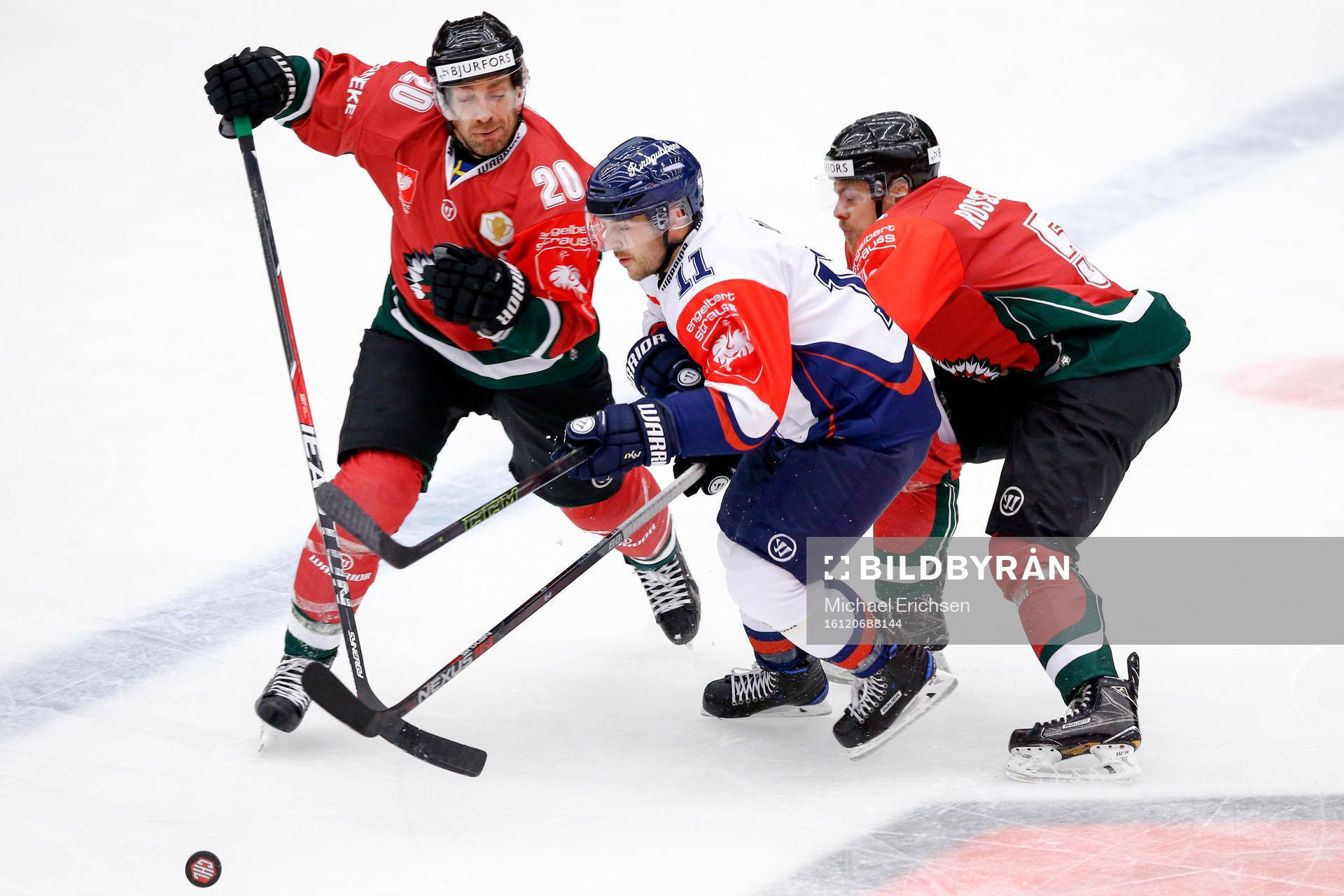 Frölundas Joel Lundqvist och Mats Rosseli Olsen och