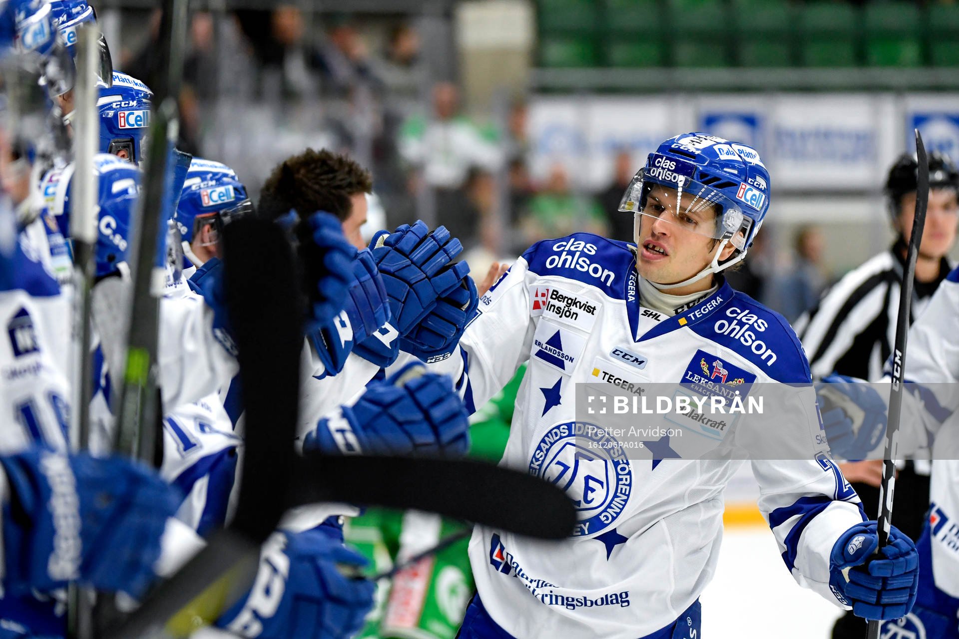 Leksands Eric Castonguay jublar