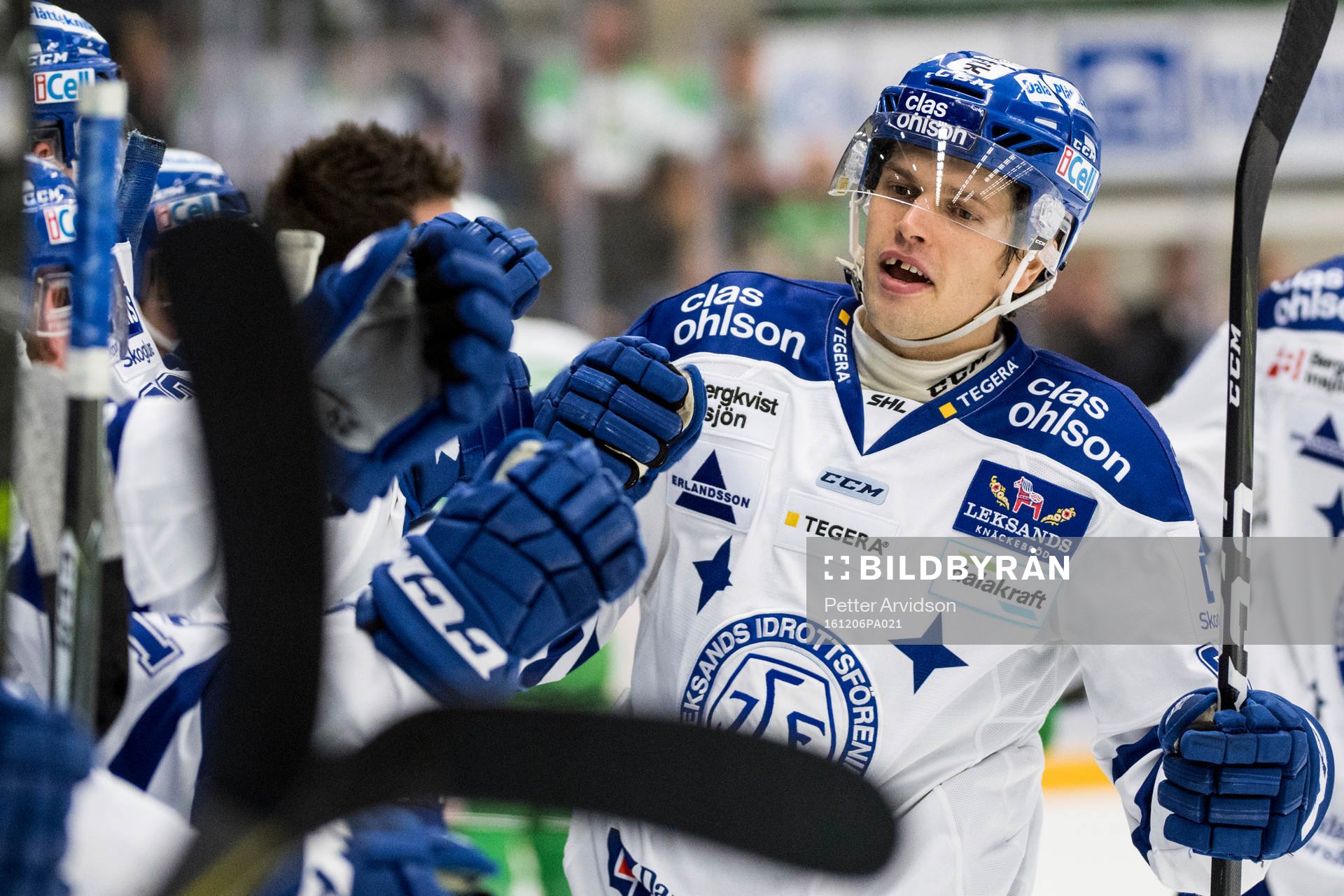 Leksands Eric Castonguay jublar