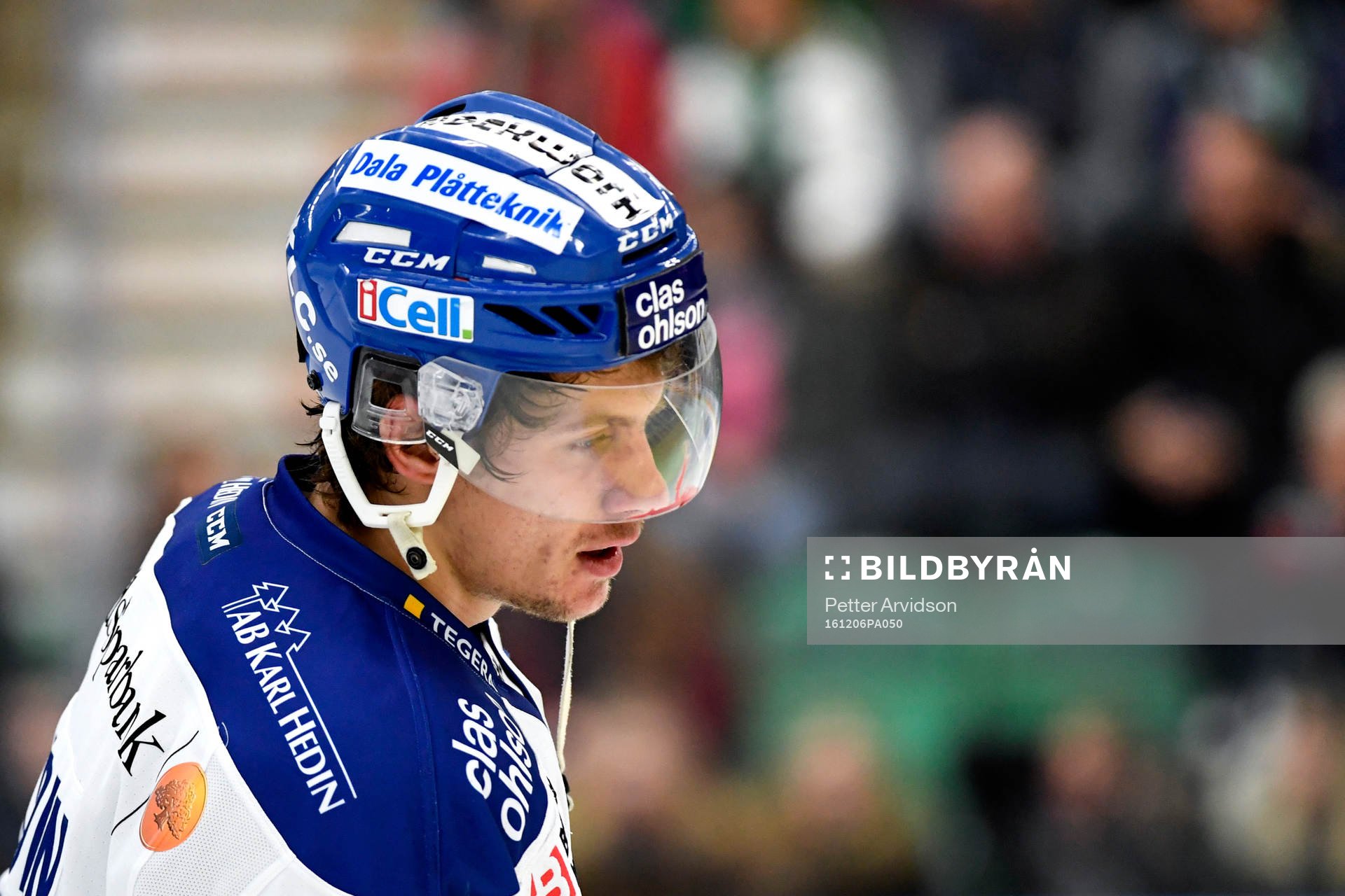 Leksands Sondre Olden blöder