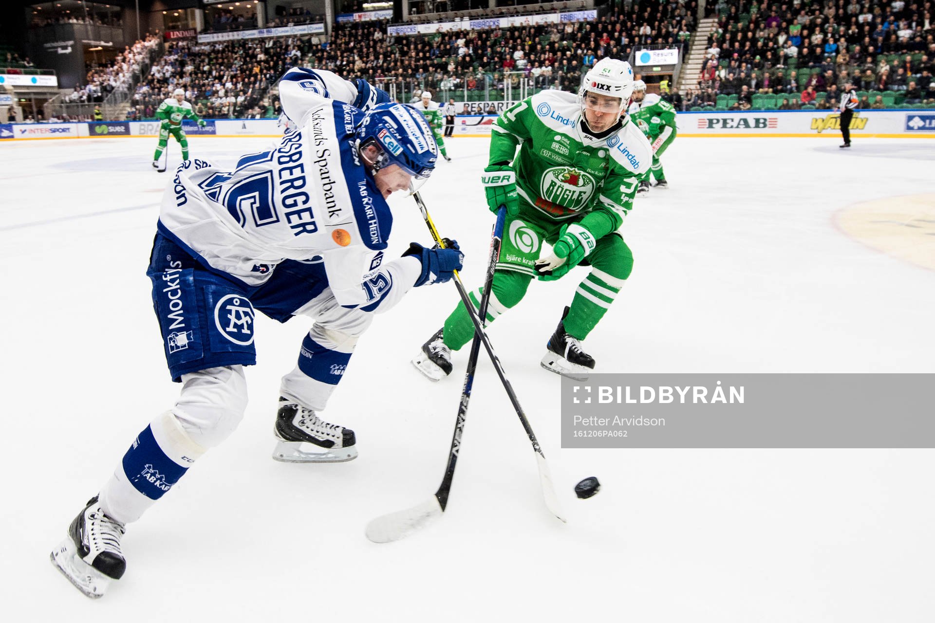 Leksands Johan Porsberger och Rögles Dominik Granak
