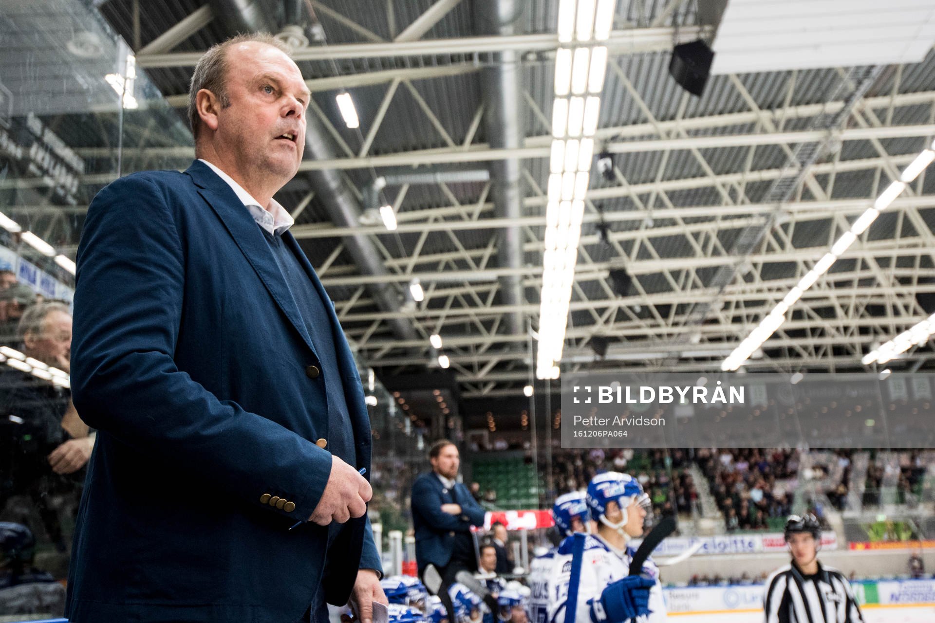 Leksands tränare Per-Erik Johnsson