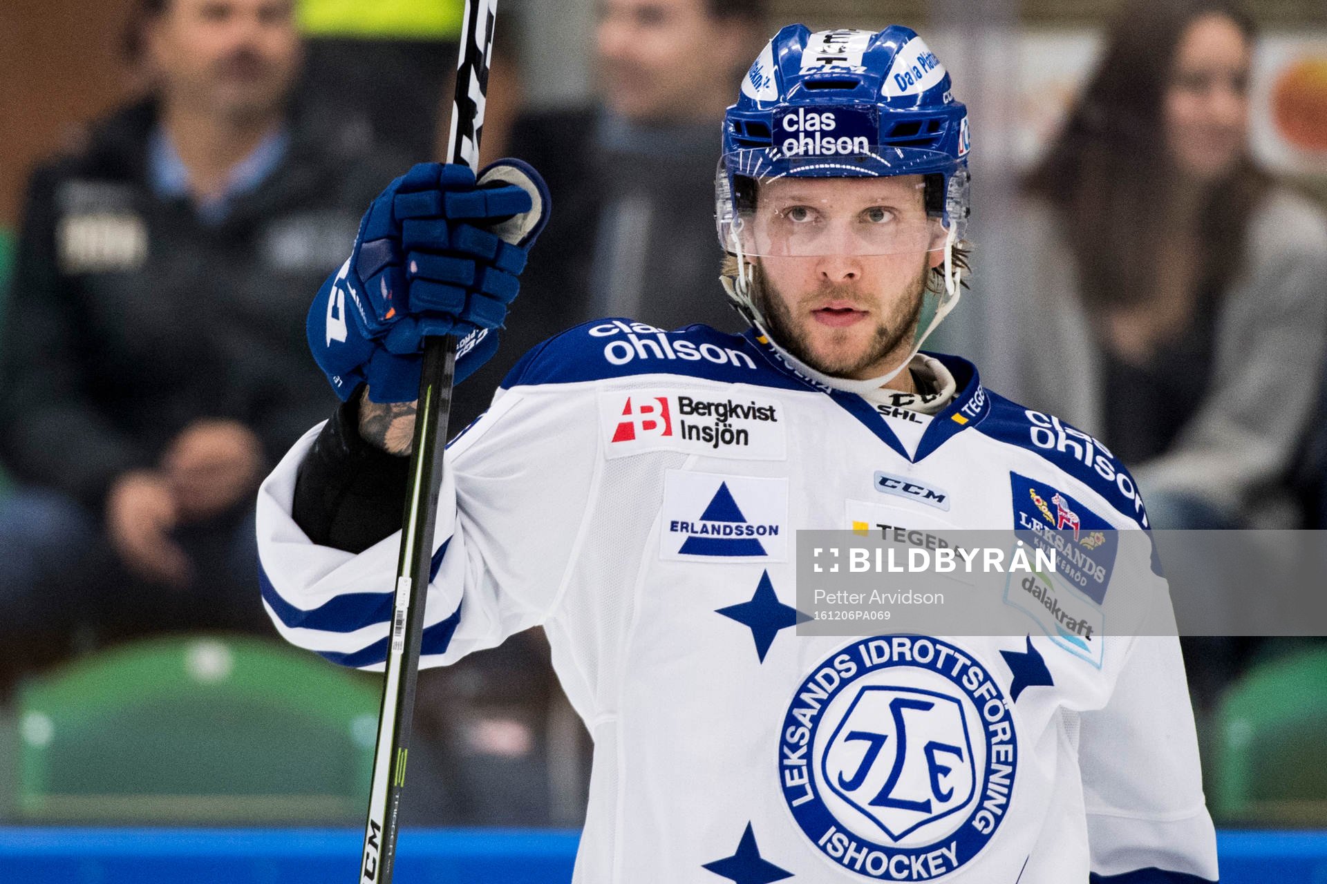 Leksands Alexander Ytterell jublar
