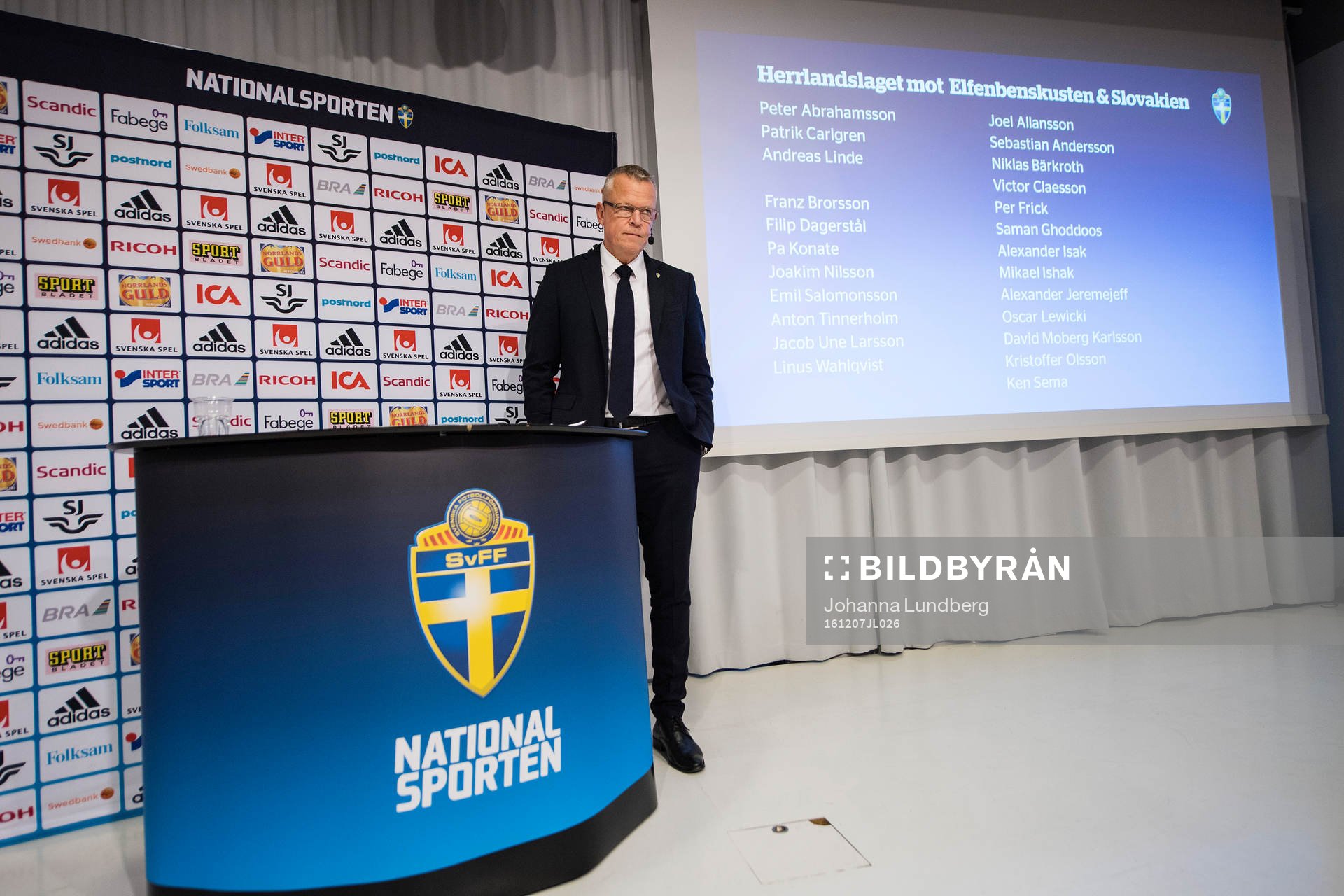 Sveriges förbundskapten Janne Andersson