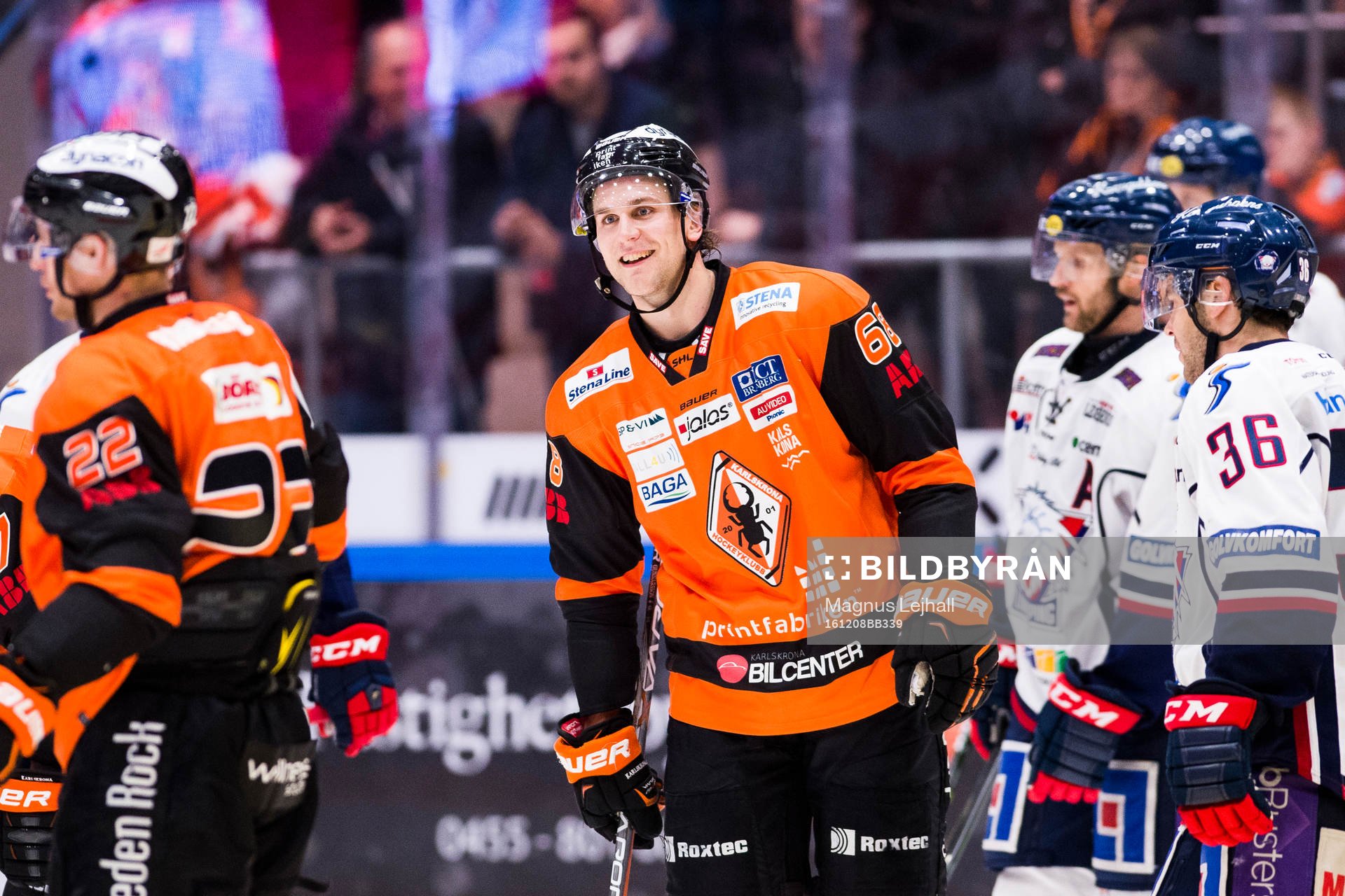 Karlskronas Daniel Gunnarsson jublar