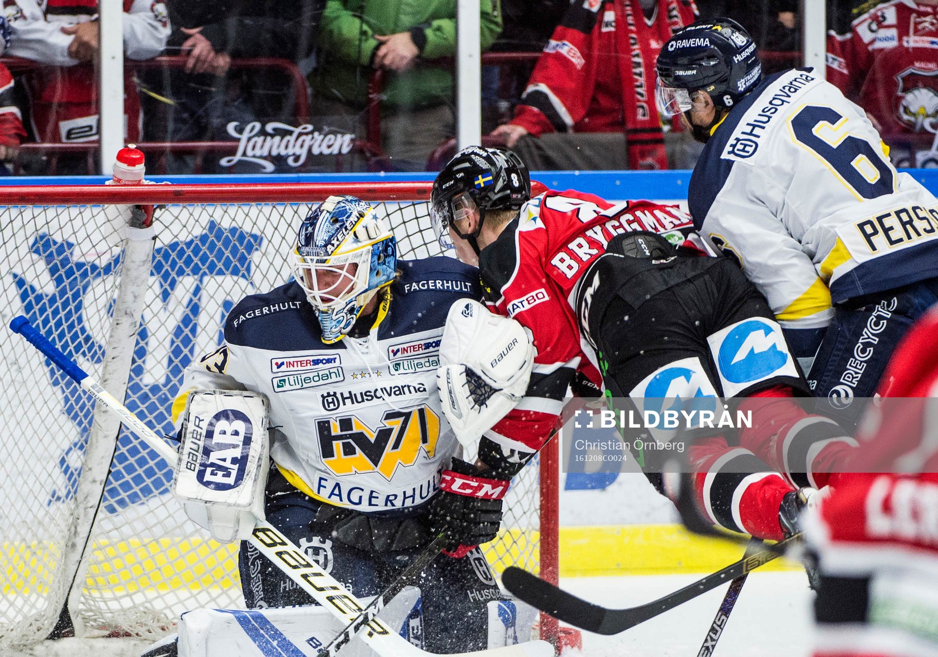 s målvakt Fredrik Pettersson-Wentzel och Christoffer