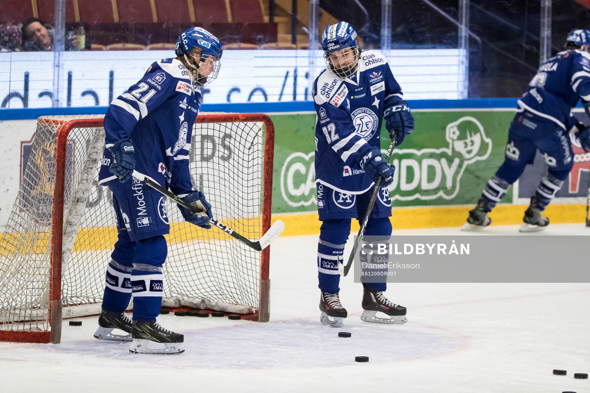 Leksands Rickard Hugg och Emil Bemström