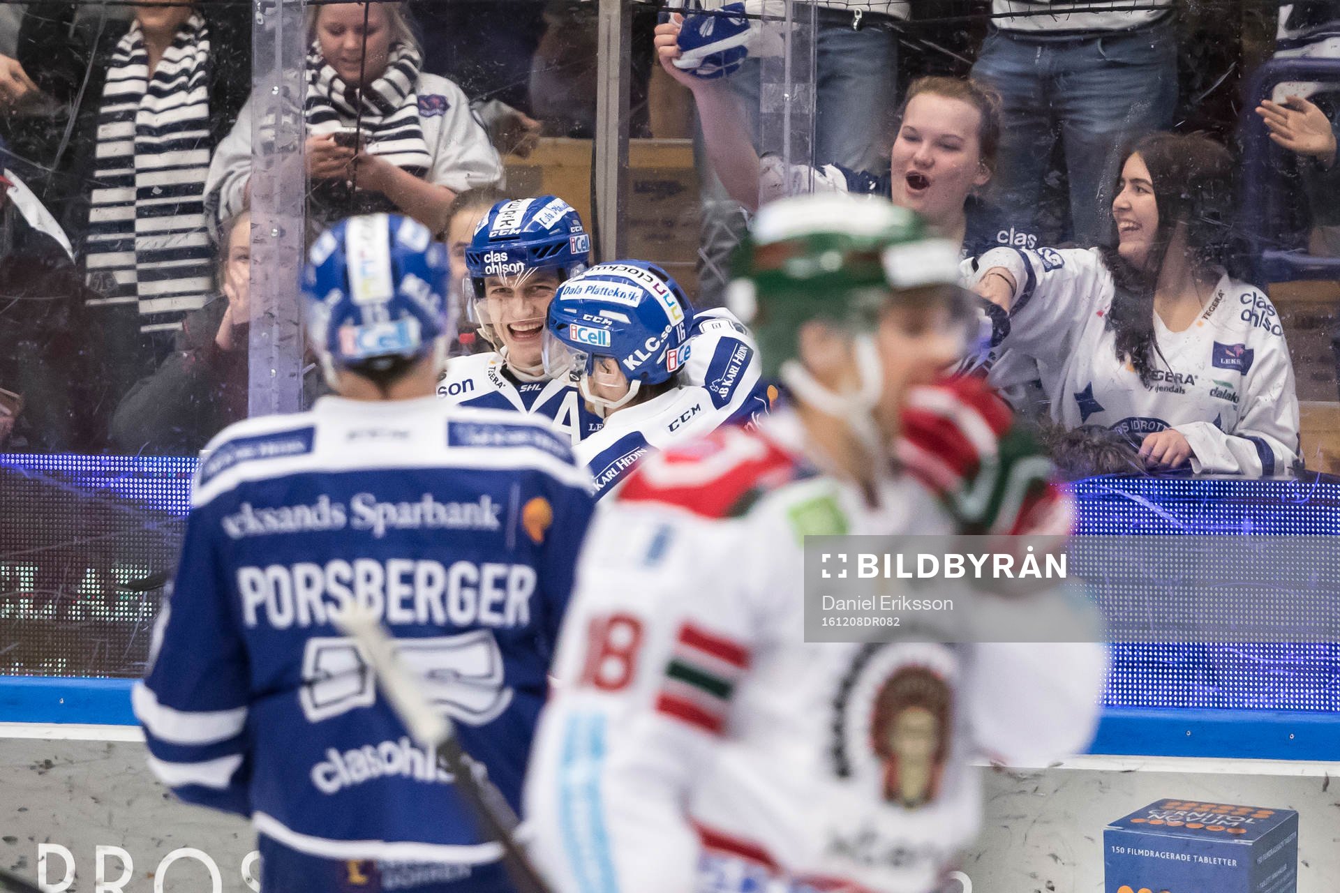 Leksands Martin Karlsson jublar
