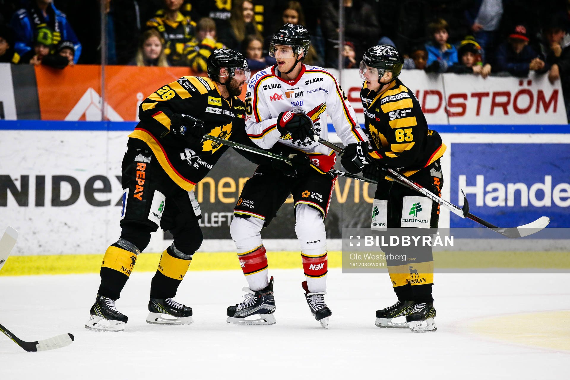 Skellefteås Johan Alm och Sebastian Aho