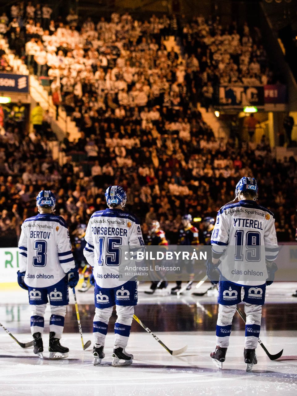 Leksands Daniel Bertov, Johan Porsberger och Alexander