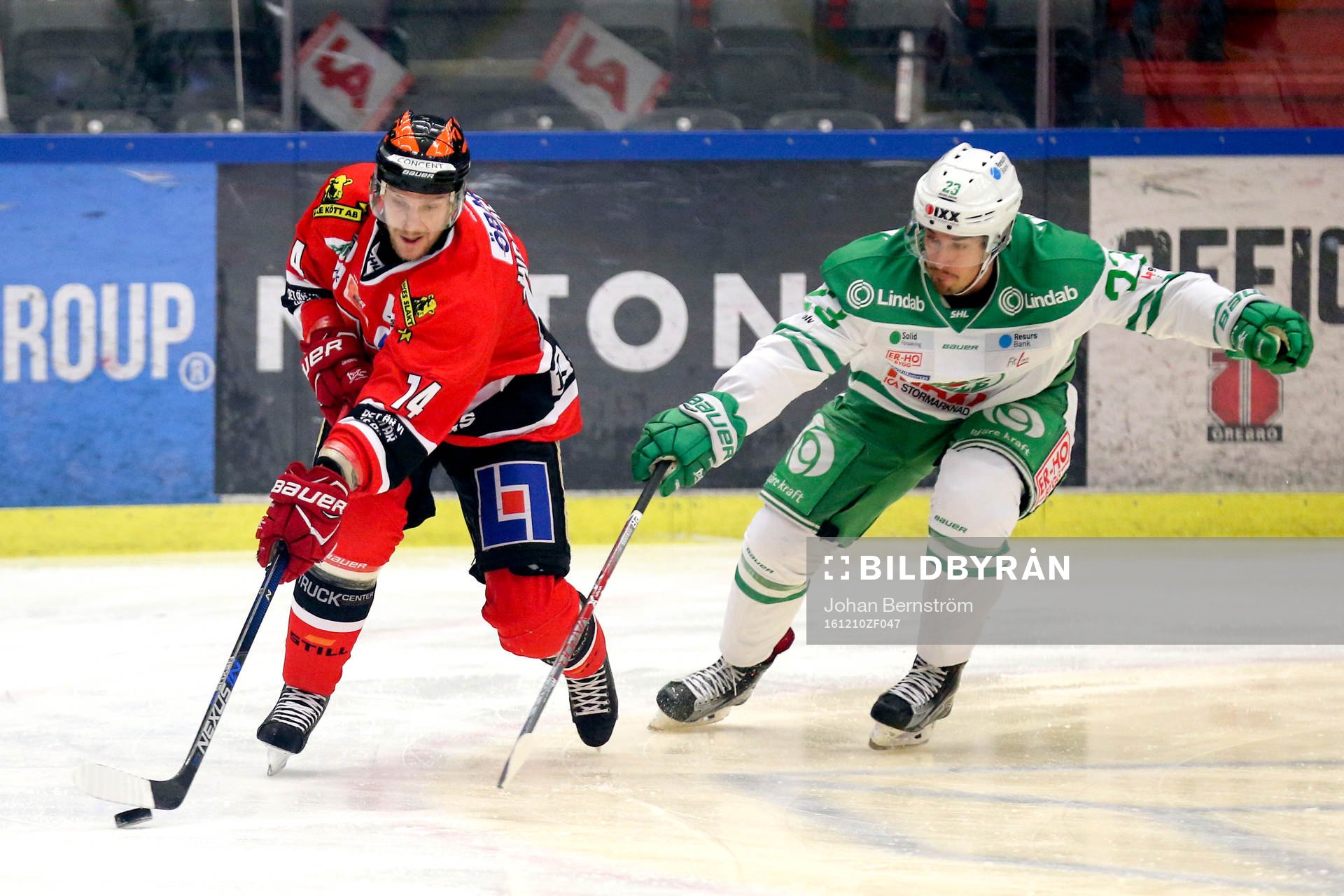 Örebros Tom Wandell och Rögles Daniel Sylwander