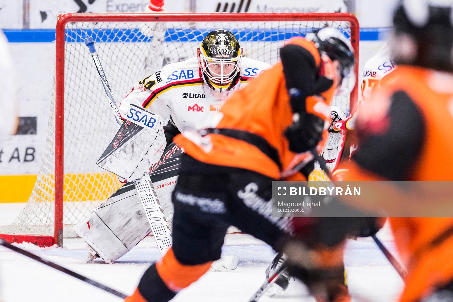 Luleås målvakt Joel Lassinatti