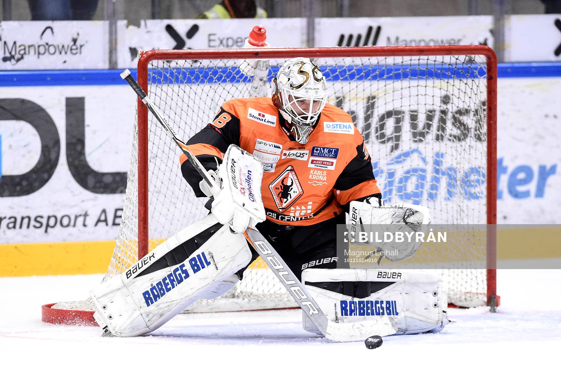 Karlskronas målvakt Johannes Jönsson