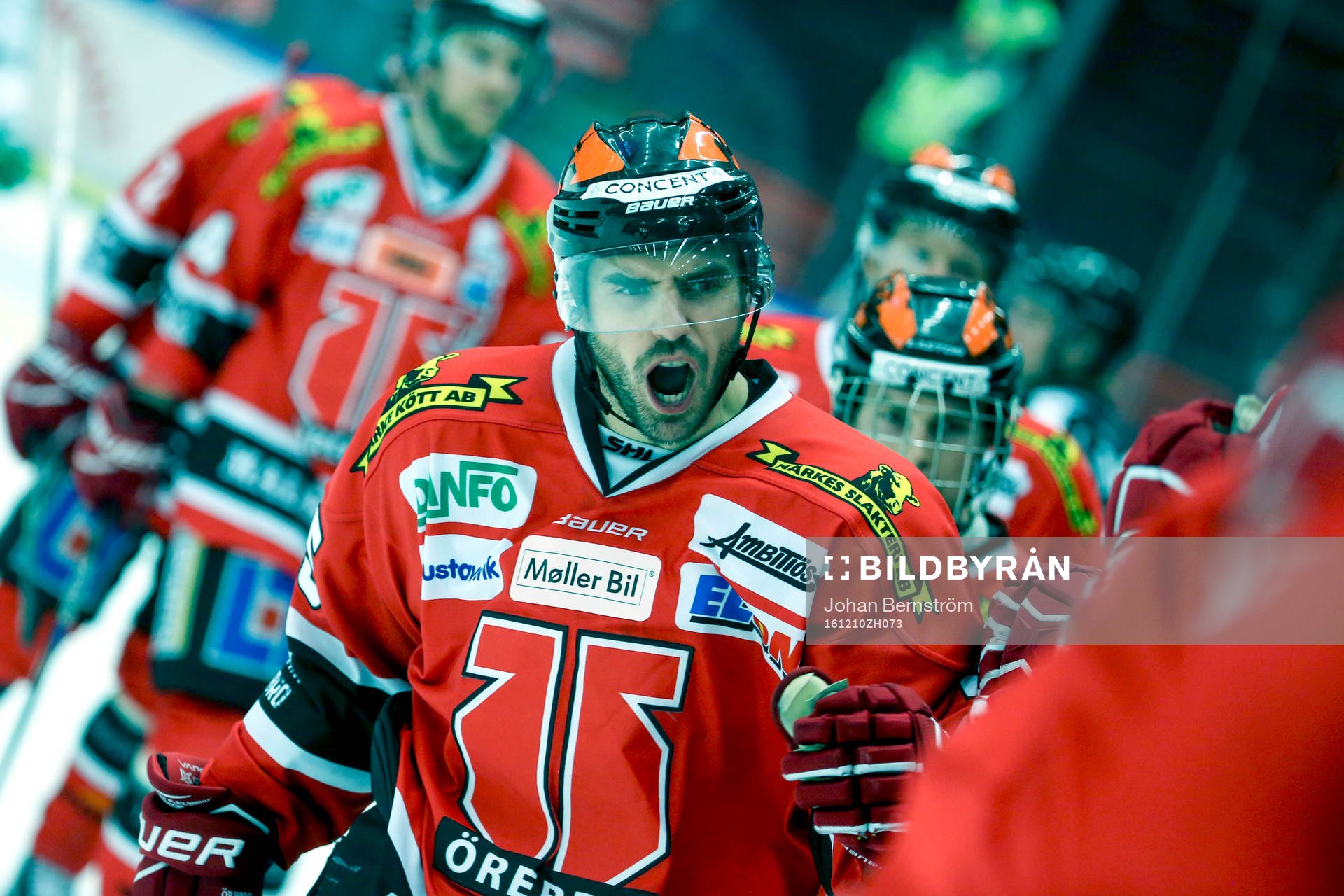 Örebros Martin Johansson jublar