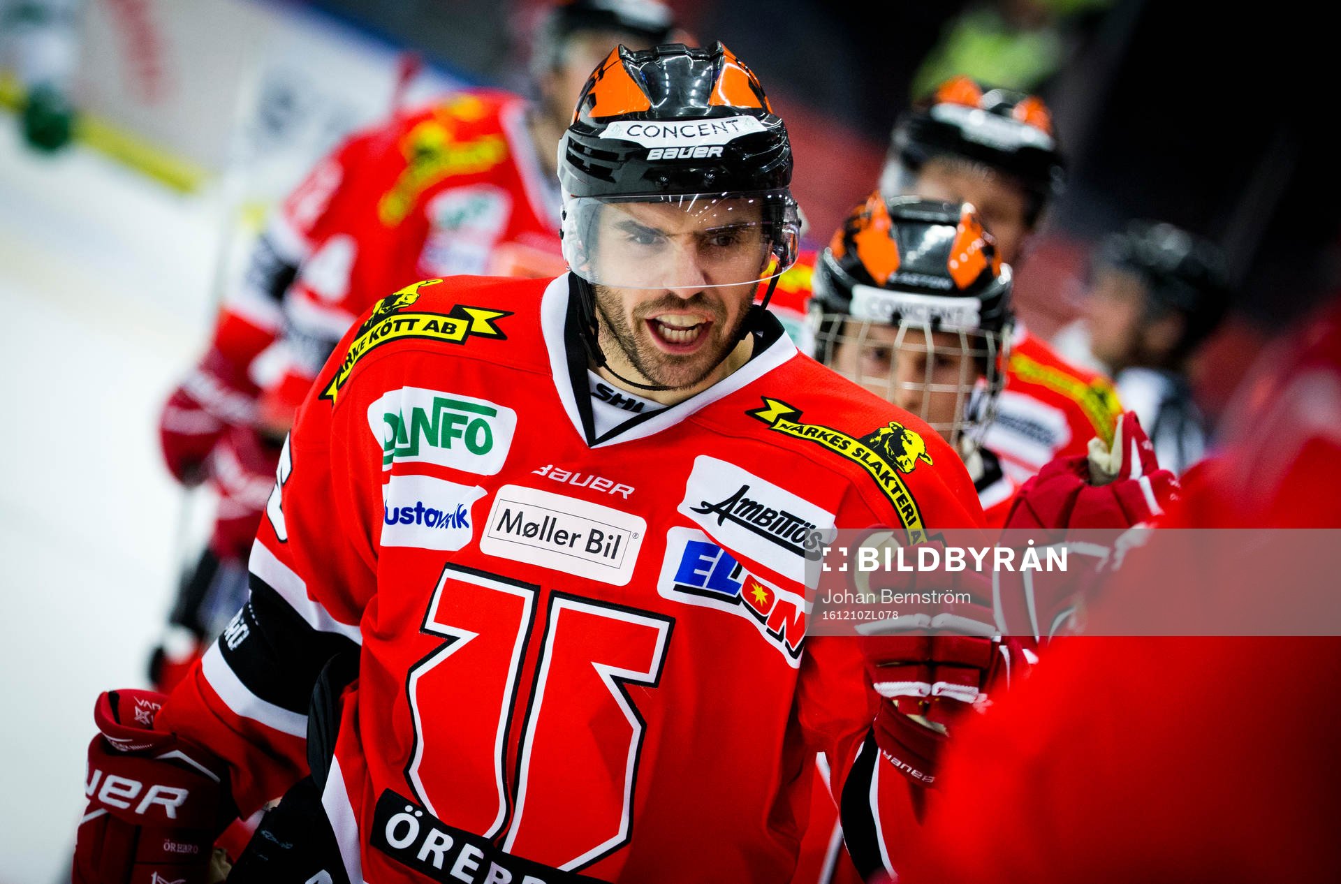 Örebros Martin Johansson jublar