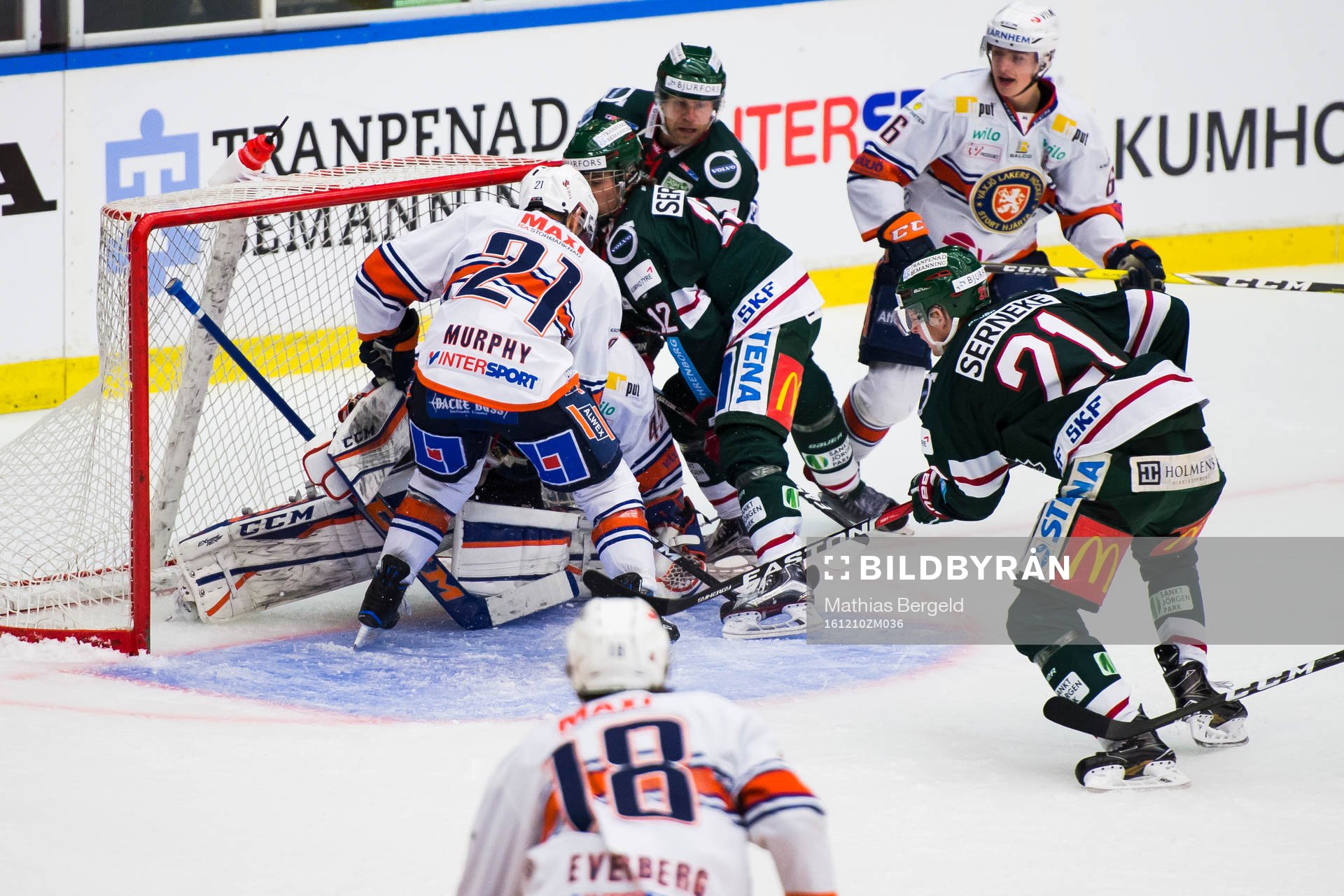Frölundas Christoffer Ehn sätter pucken i mål men målet