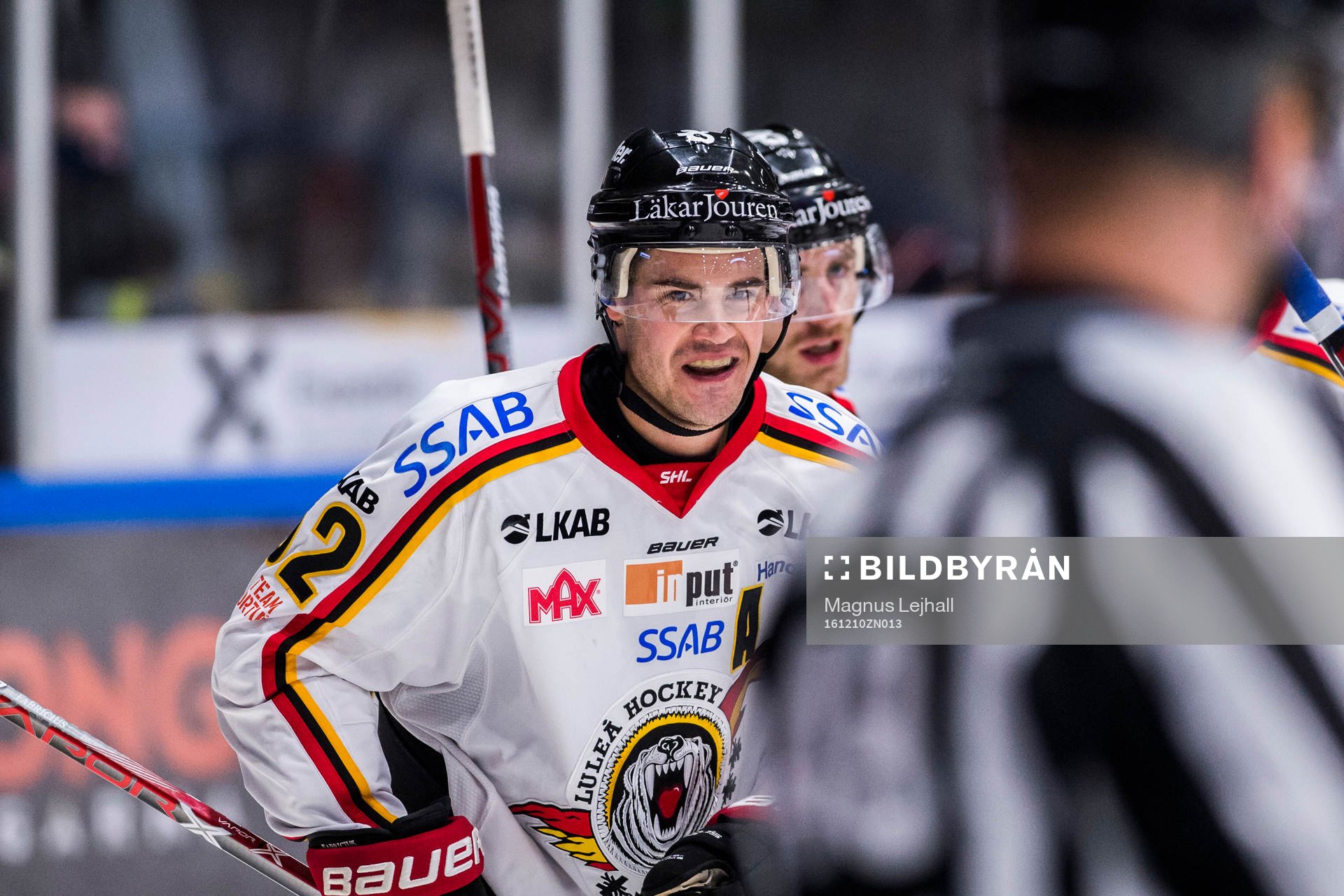 Luleås Karl Fabricius jublar