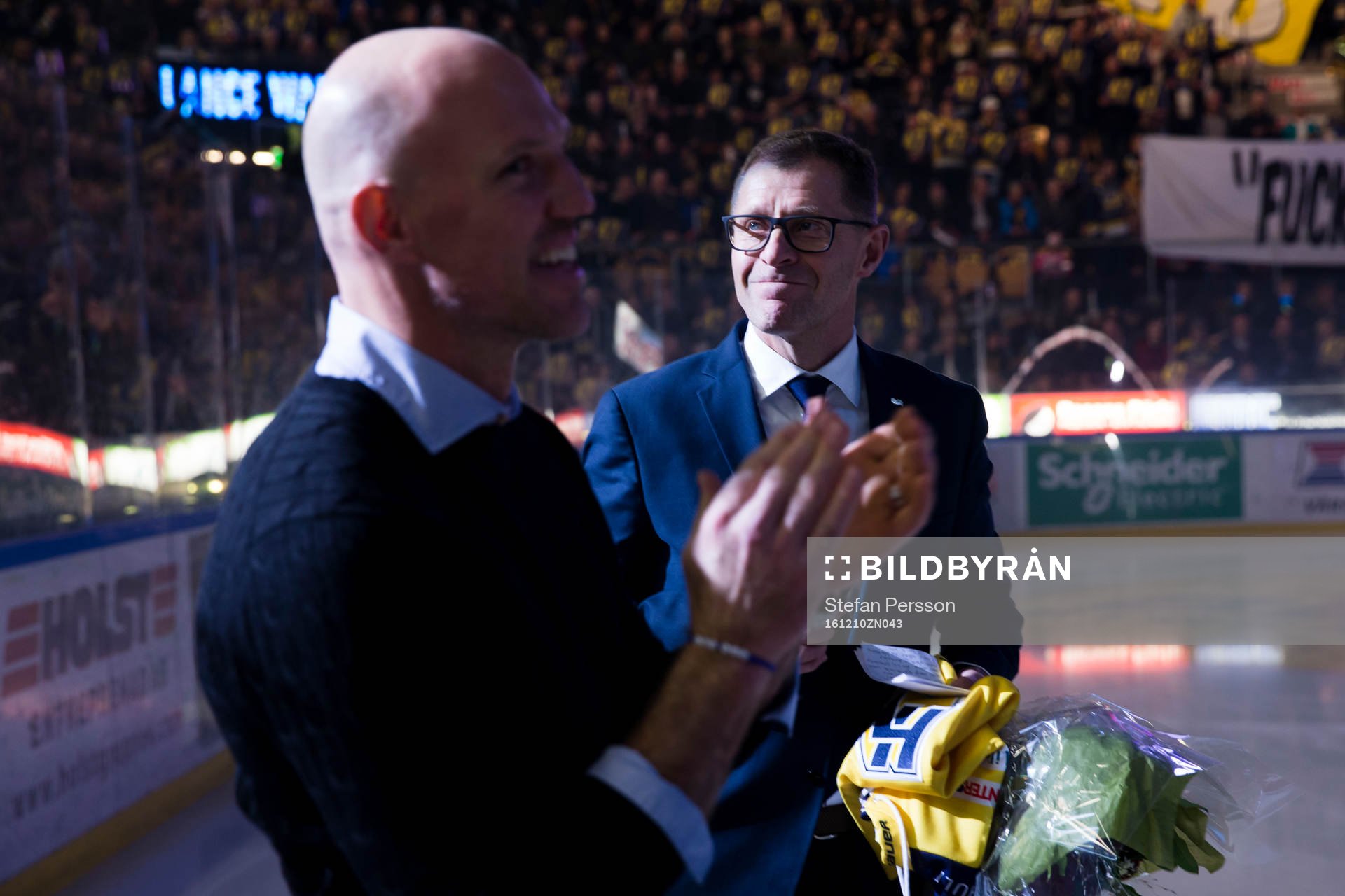 s ordförande Agne Bengtsson deltog i hyllningarna av Lance
