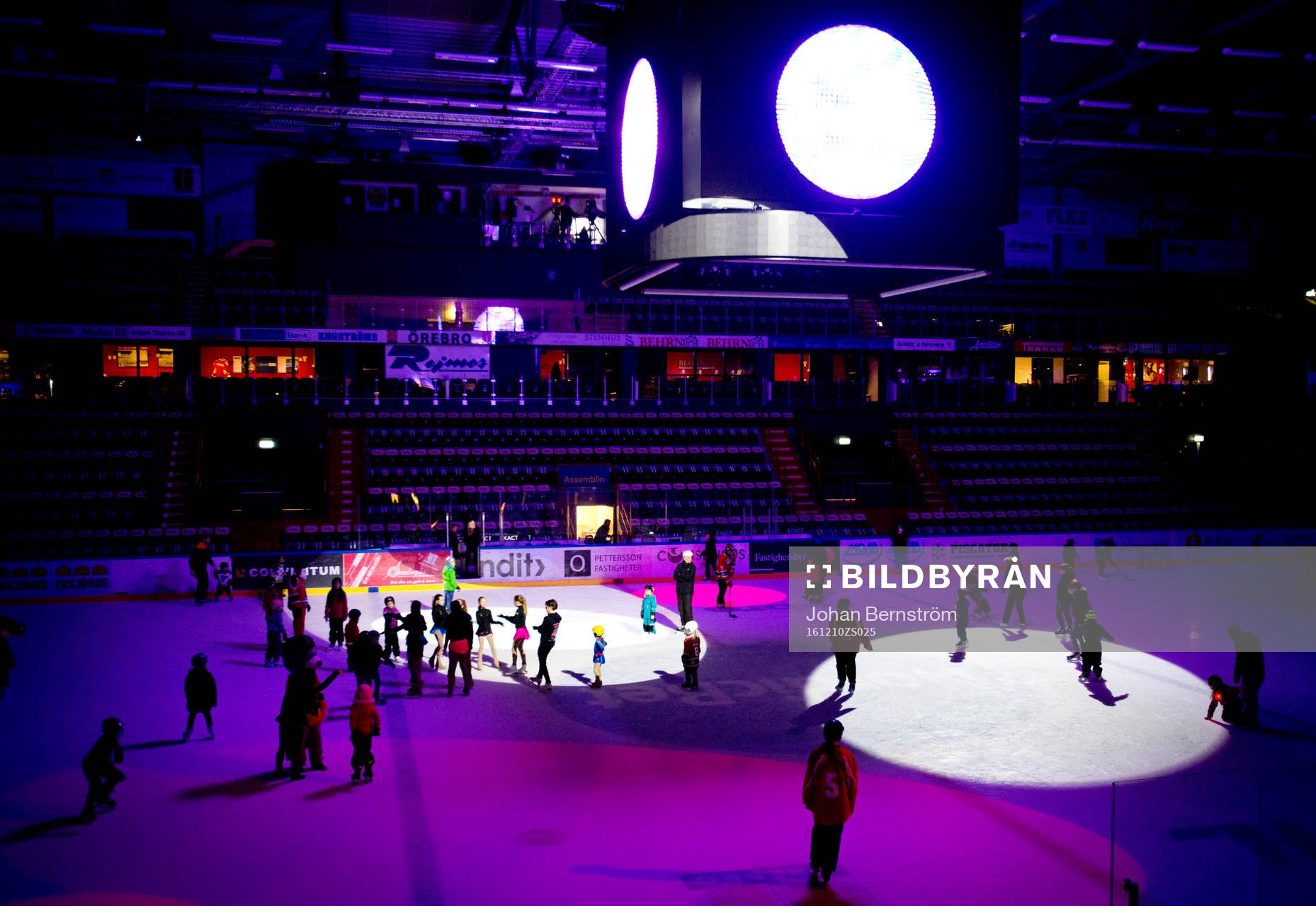 Knattedisco på isen
