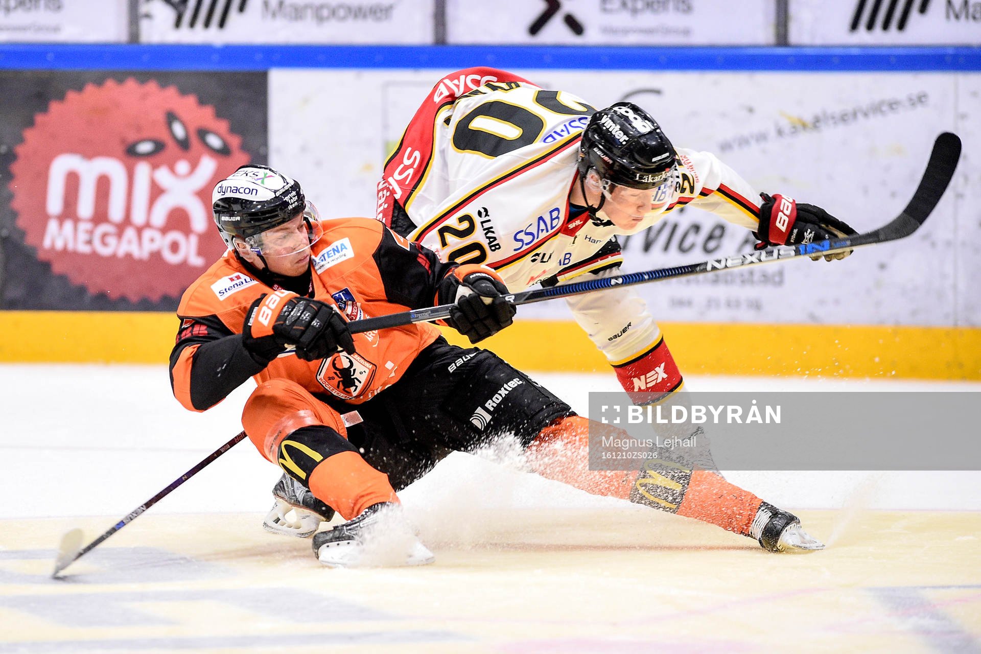 Karlskronas Victor Aronsson och Luleås Gustav Rydahl