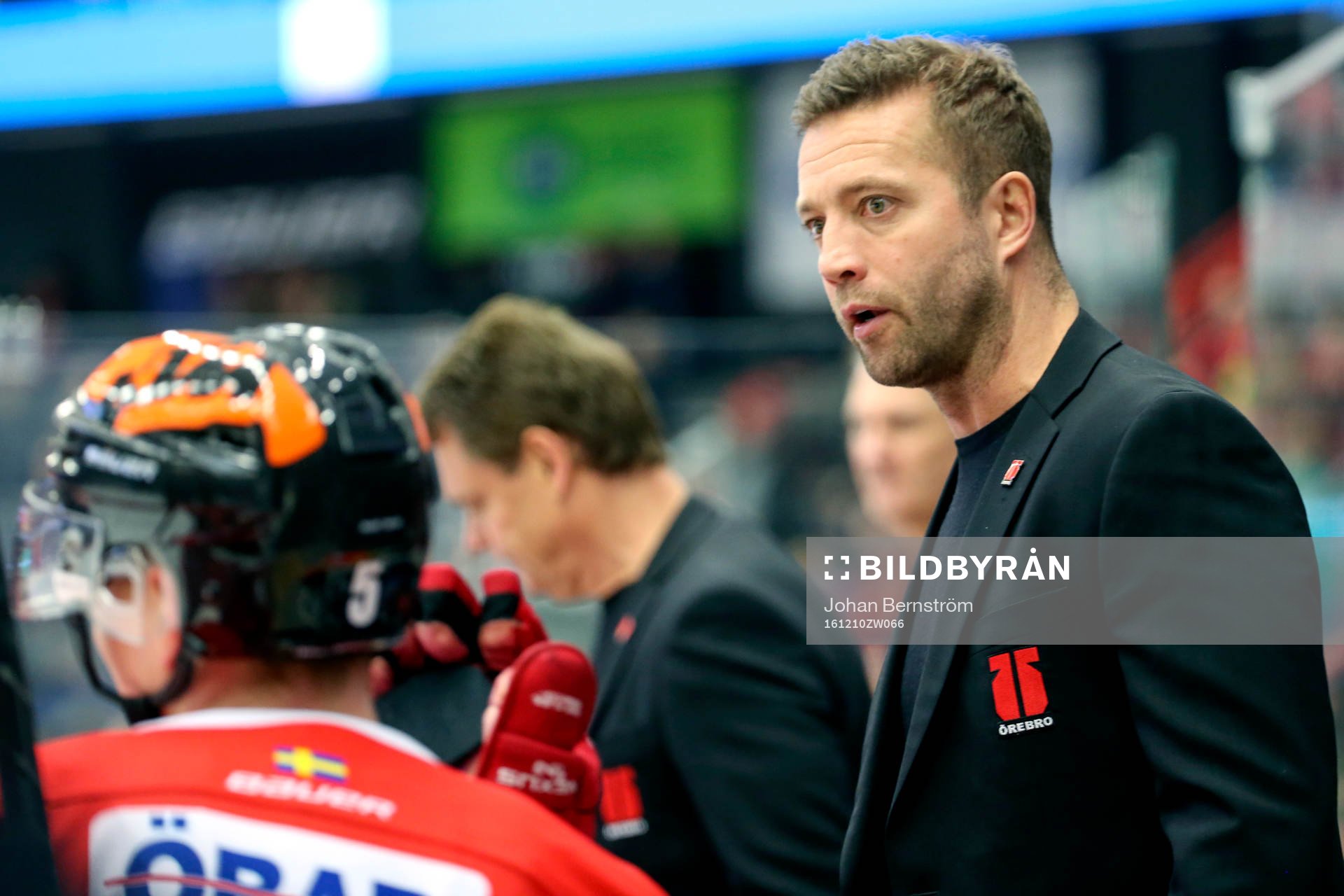 Örebros tränare Johan Tornberg