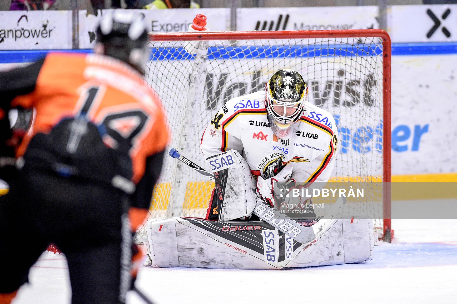 Luleås målvakt Joel Lassinatti
