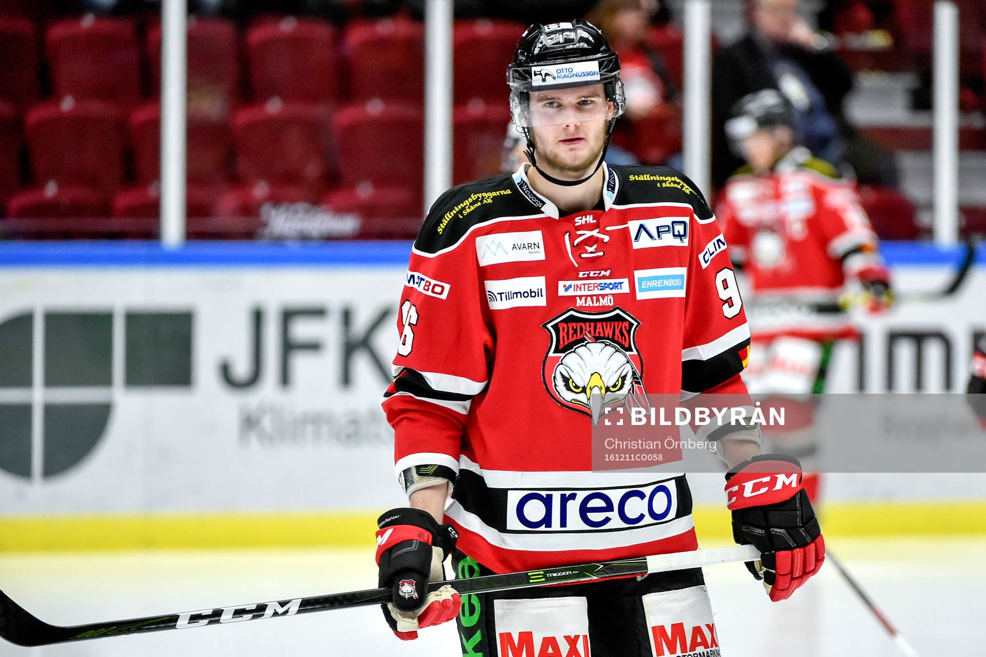 Malmö Redhawks Kim Rosdahl deppar