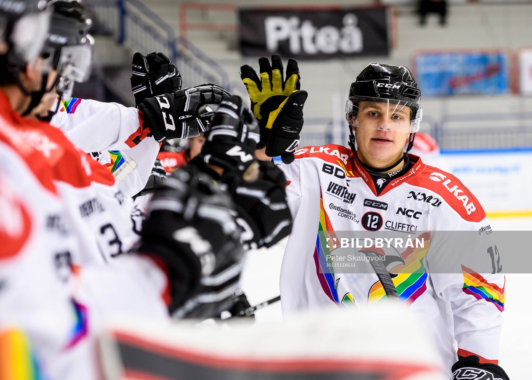 Kirunas Jacob Eriksson jublar