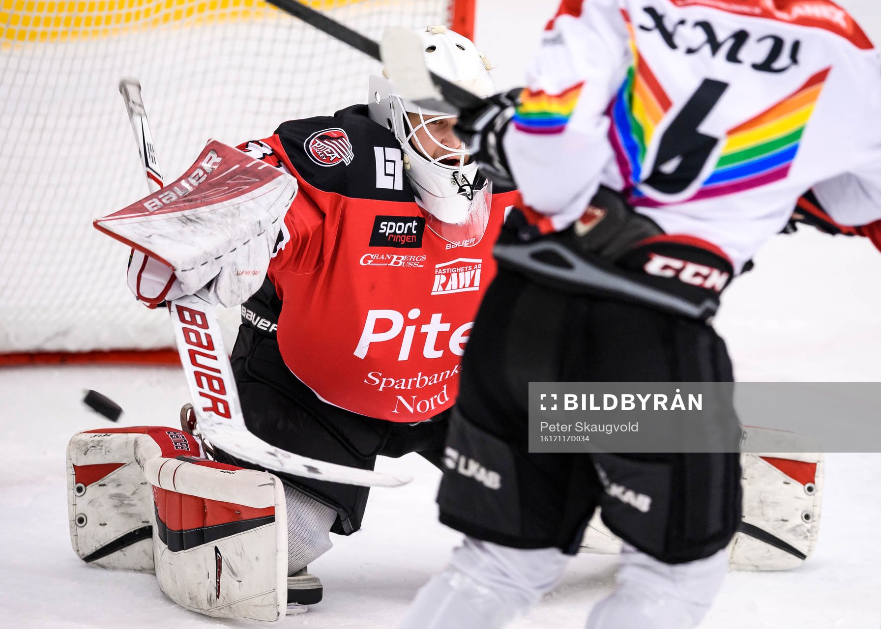 Piteås målvakt Albin Ström
